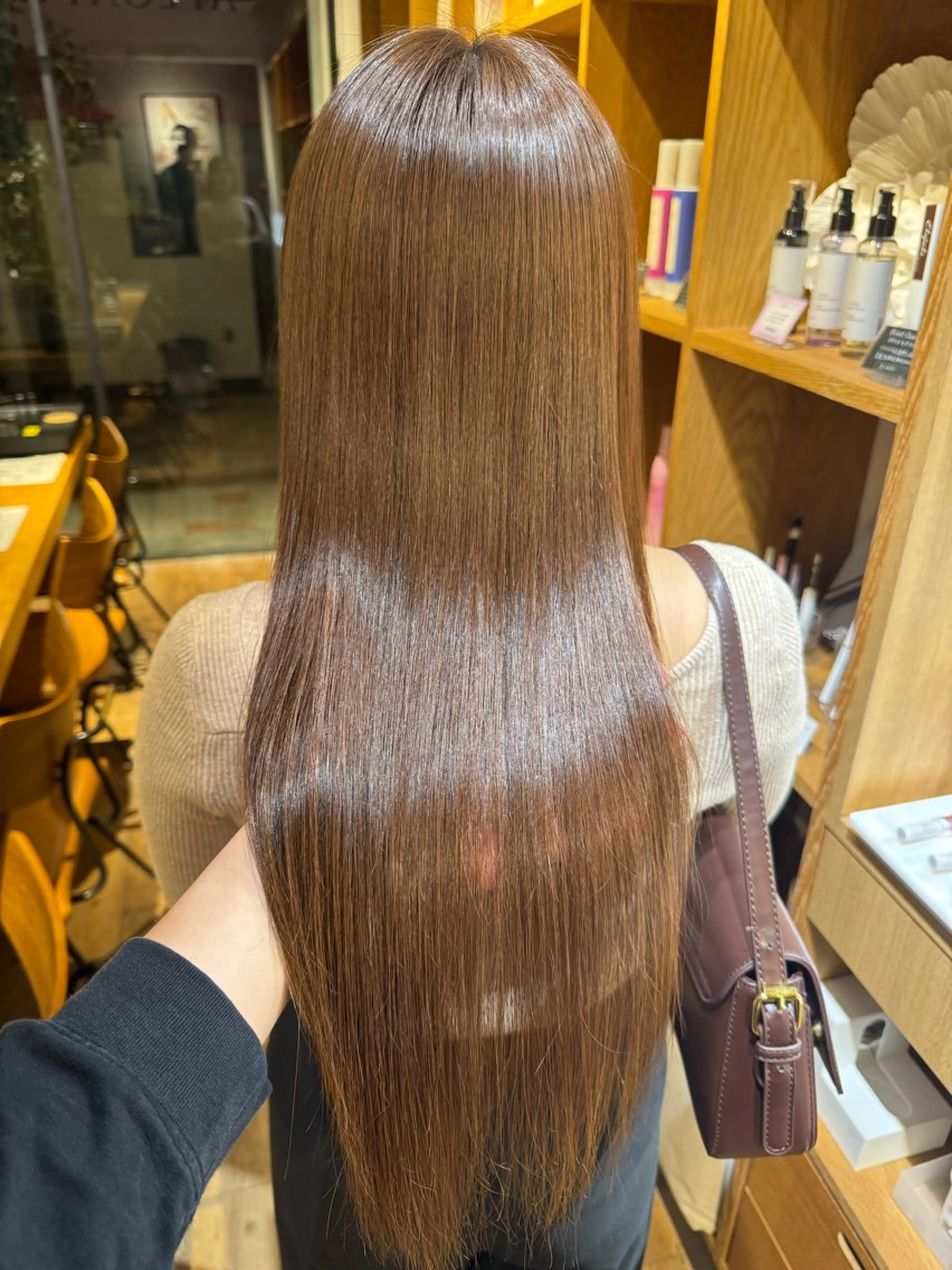 セミロング ヘアカラー トリートメント 美髪/髪質改善 川口凌弥のヘアスタイル