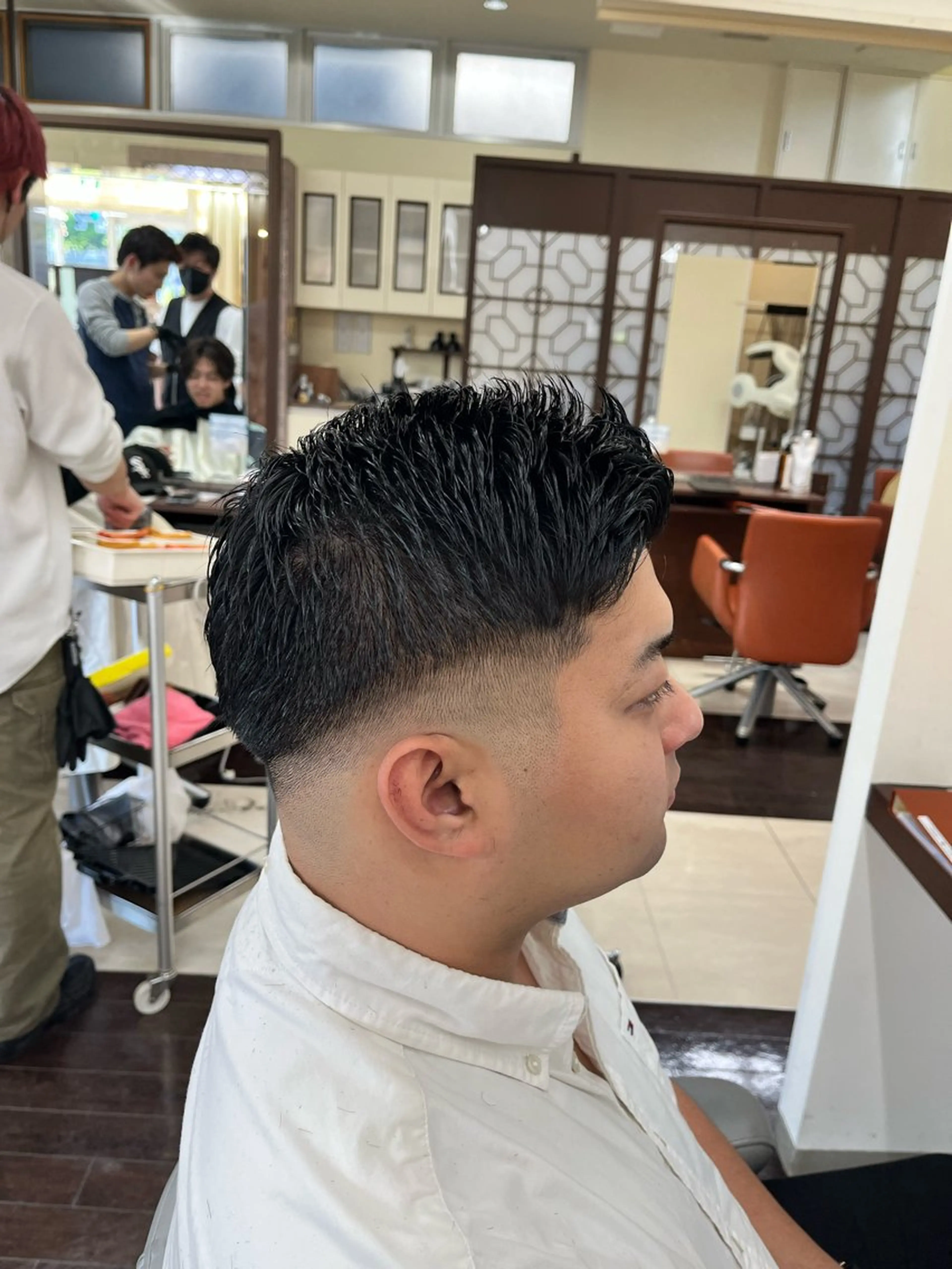 ショート メンズ フェードカット スキンフェード 🧊メンズ特化🧊 高木航希のヘアスタイル