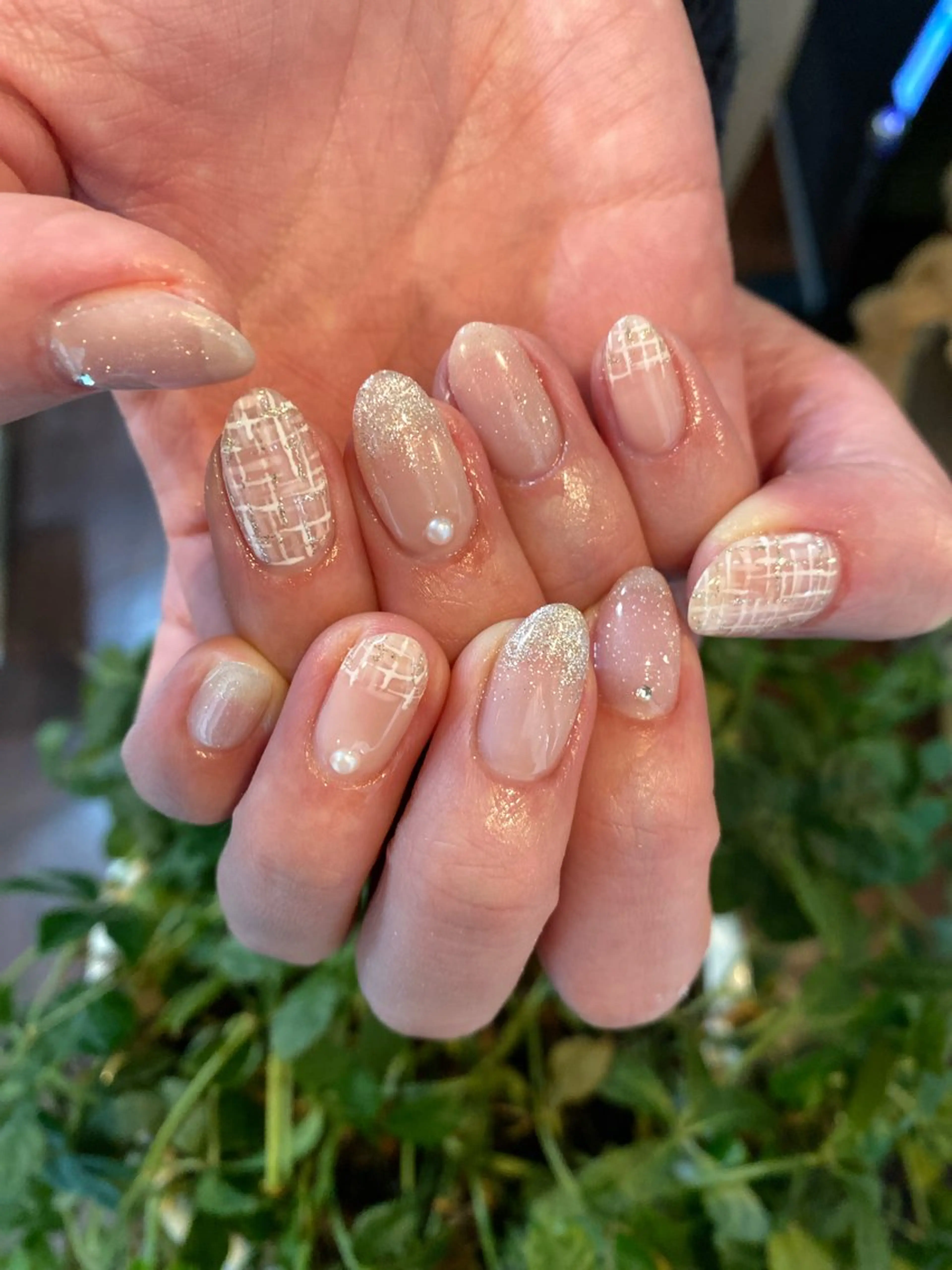 ネイル crystal ⭐︎ colorのネイルデザイン