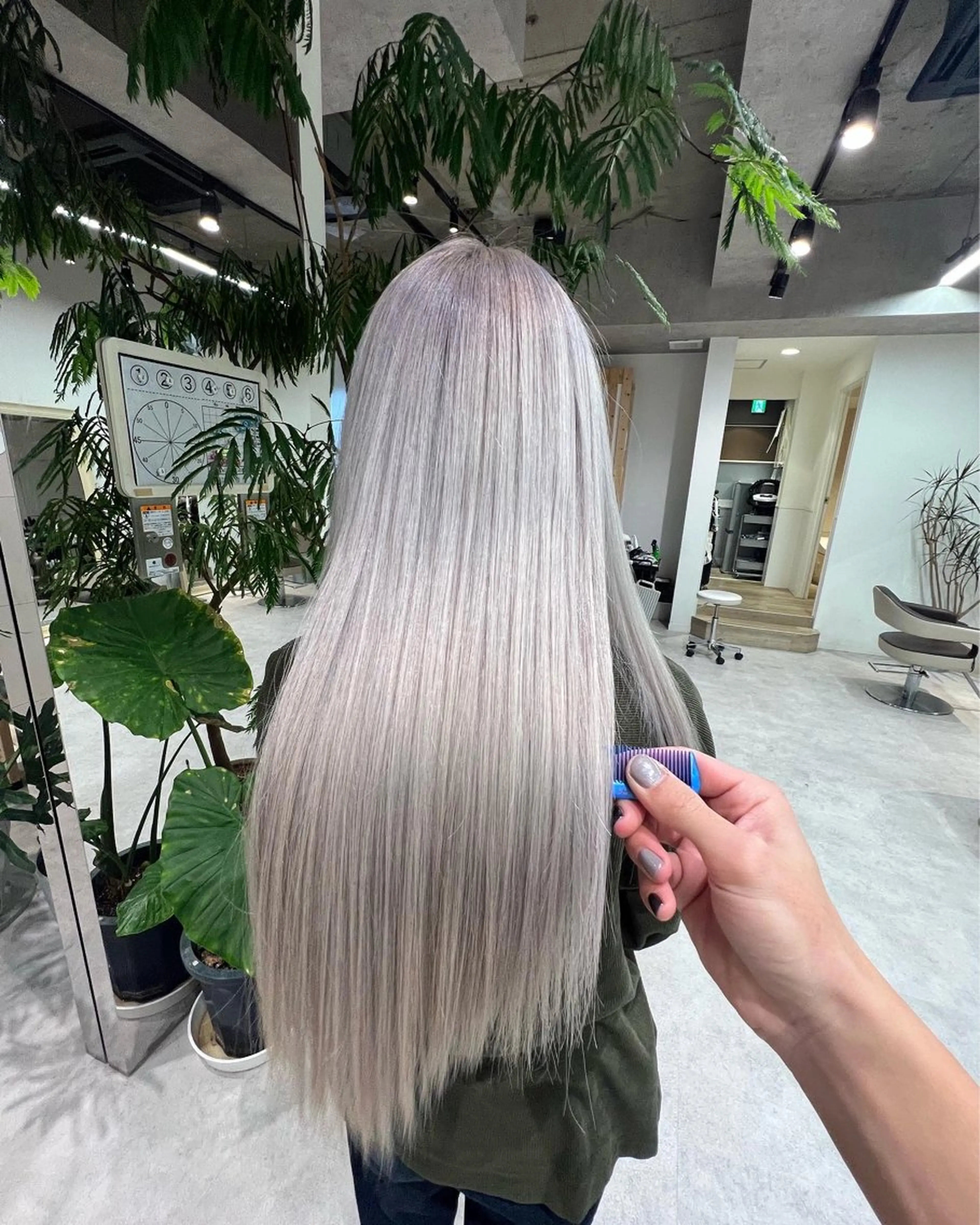 ロング カラー ヘアカラー トリートメント 🍀お悩み改善憧れの 美髪　小林風雅のヘアスタイル