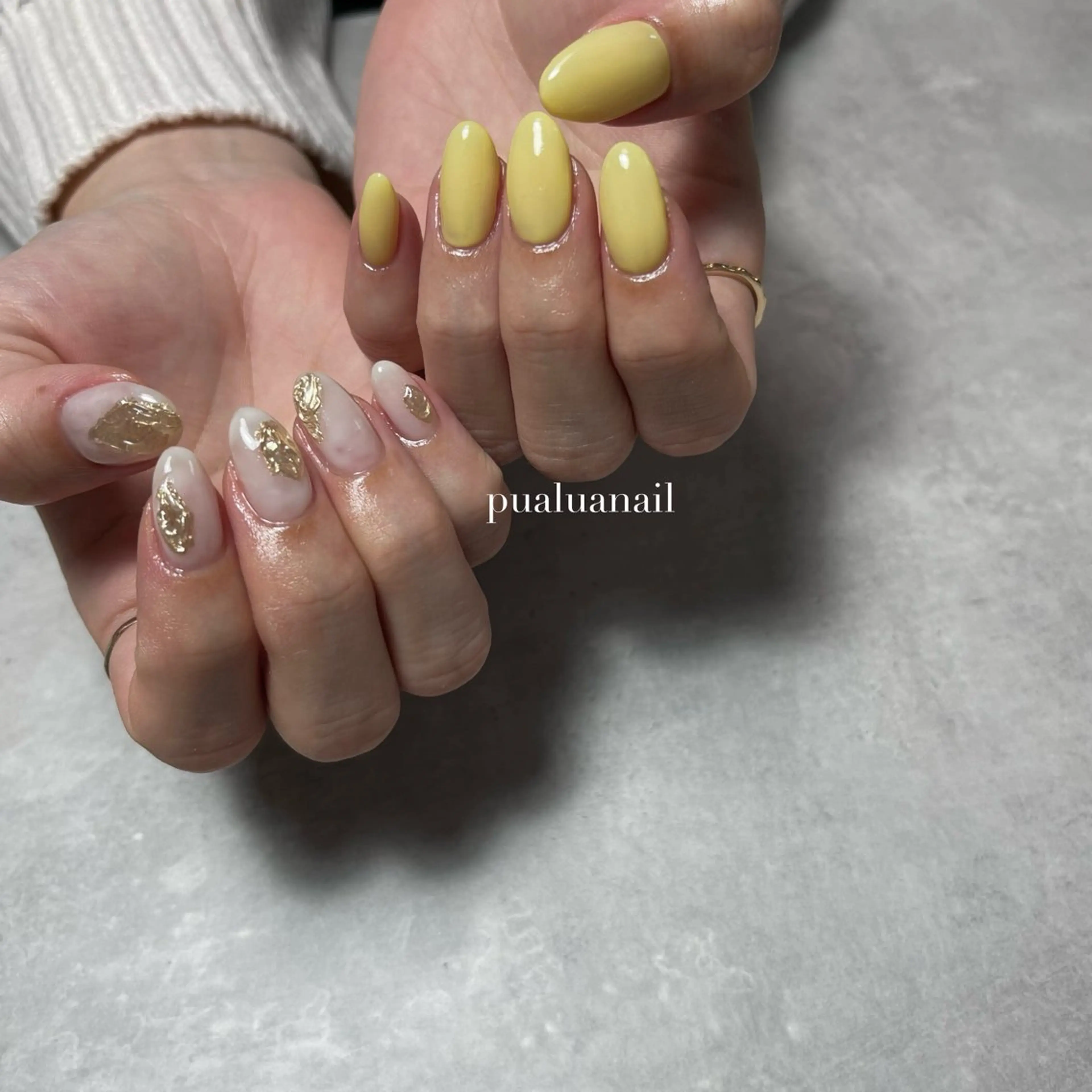 ネイル ハンドネイル pualua miharuのネイルデザイン