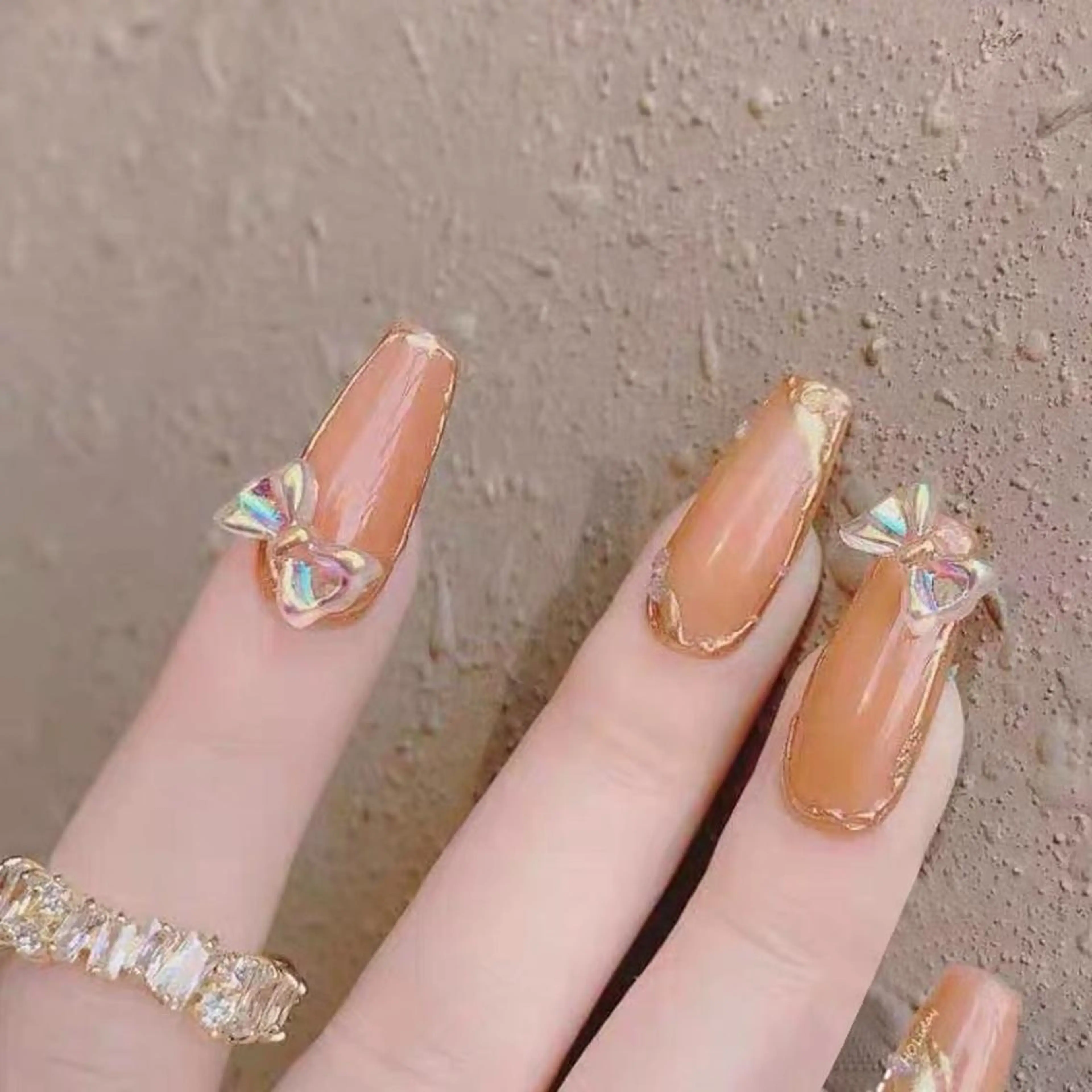 ネイル 春ネイル Cute beauty2のマツエク・マツパデザイン