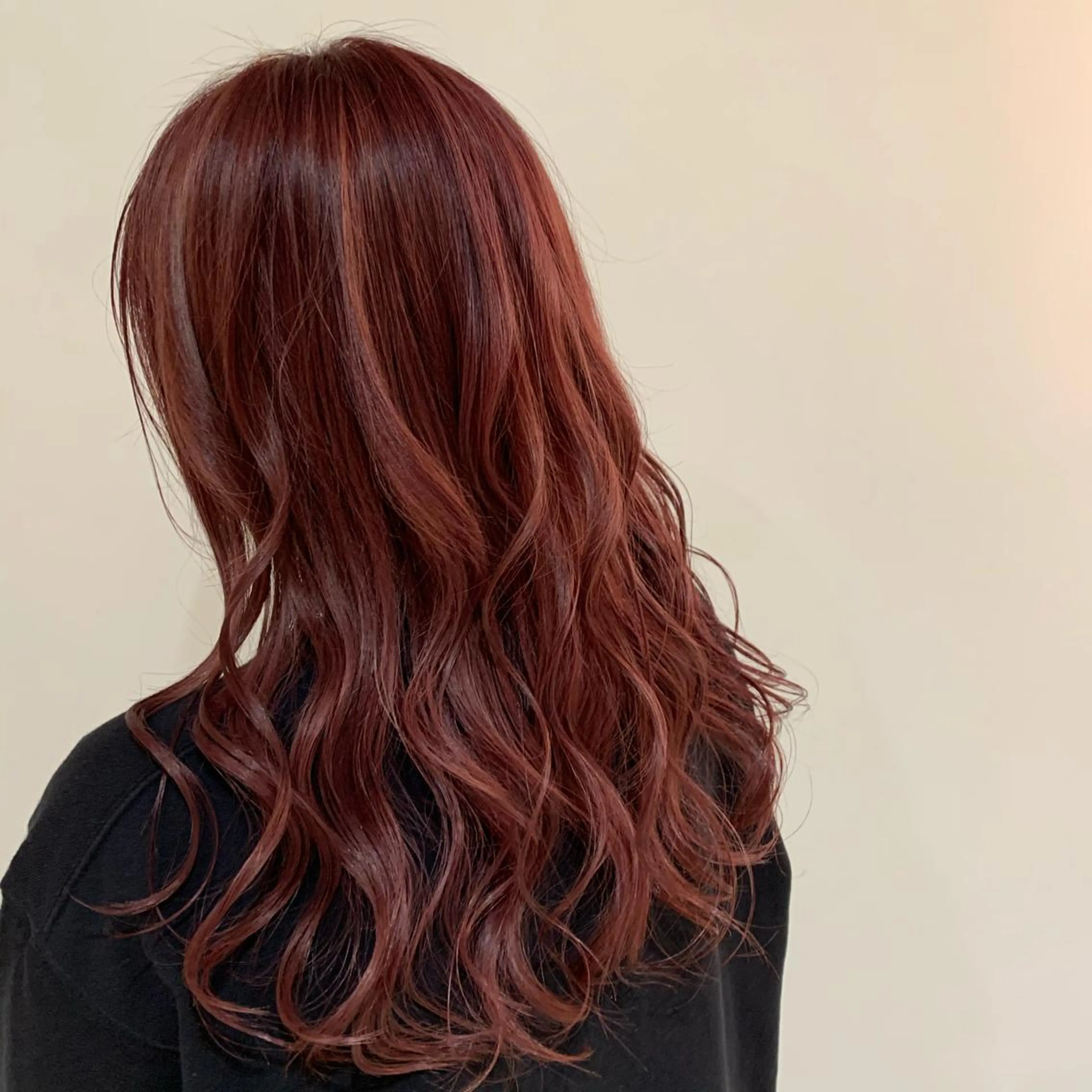 ロング カラー ヘアアレンジ ピンクカラー カット ヘアカラー トリートメント 守屋 颯太のヘアスタイル