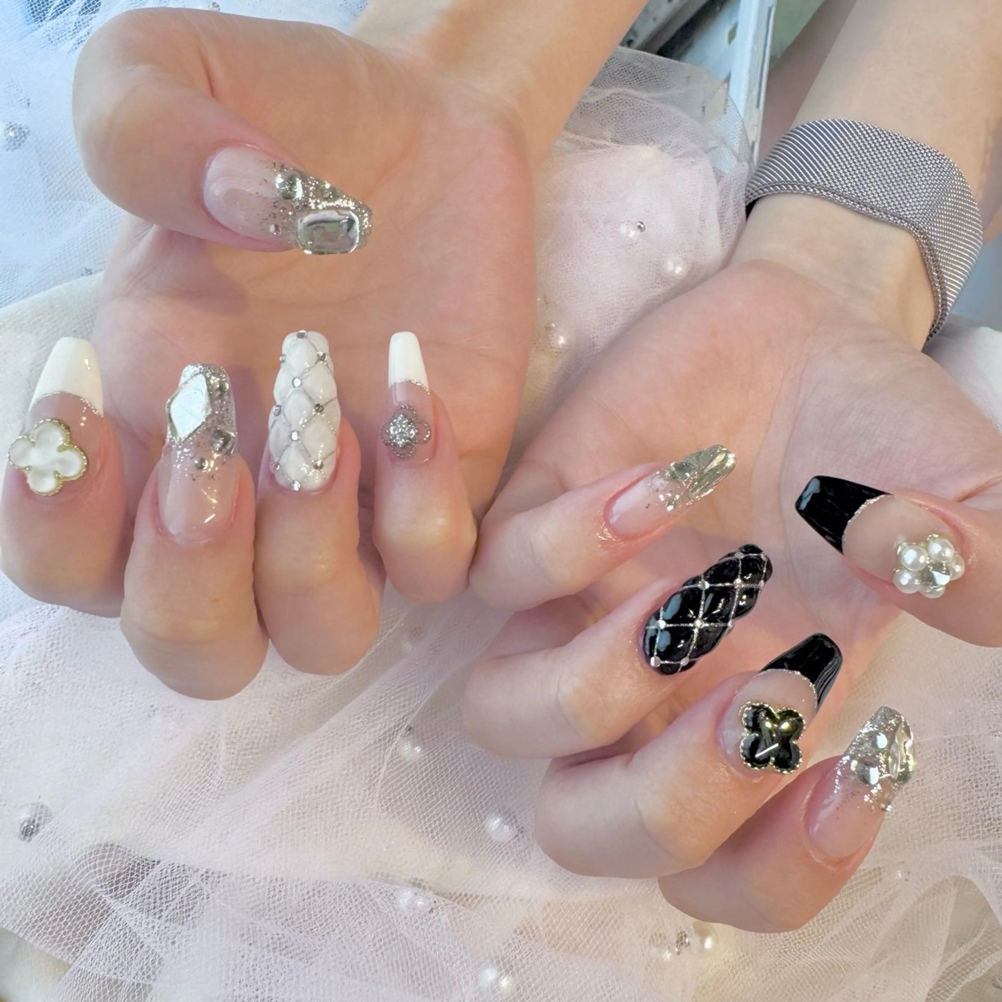 ネイル ワンホンネイル nail salon e'mu💐のネイルデザイン
