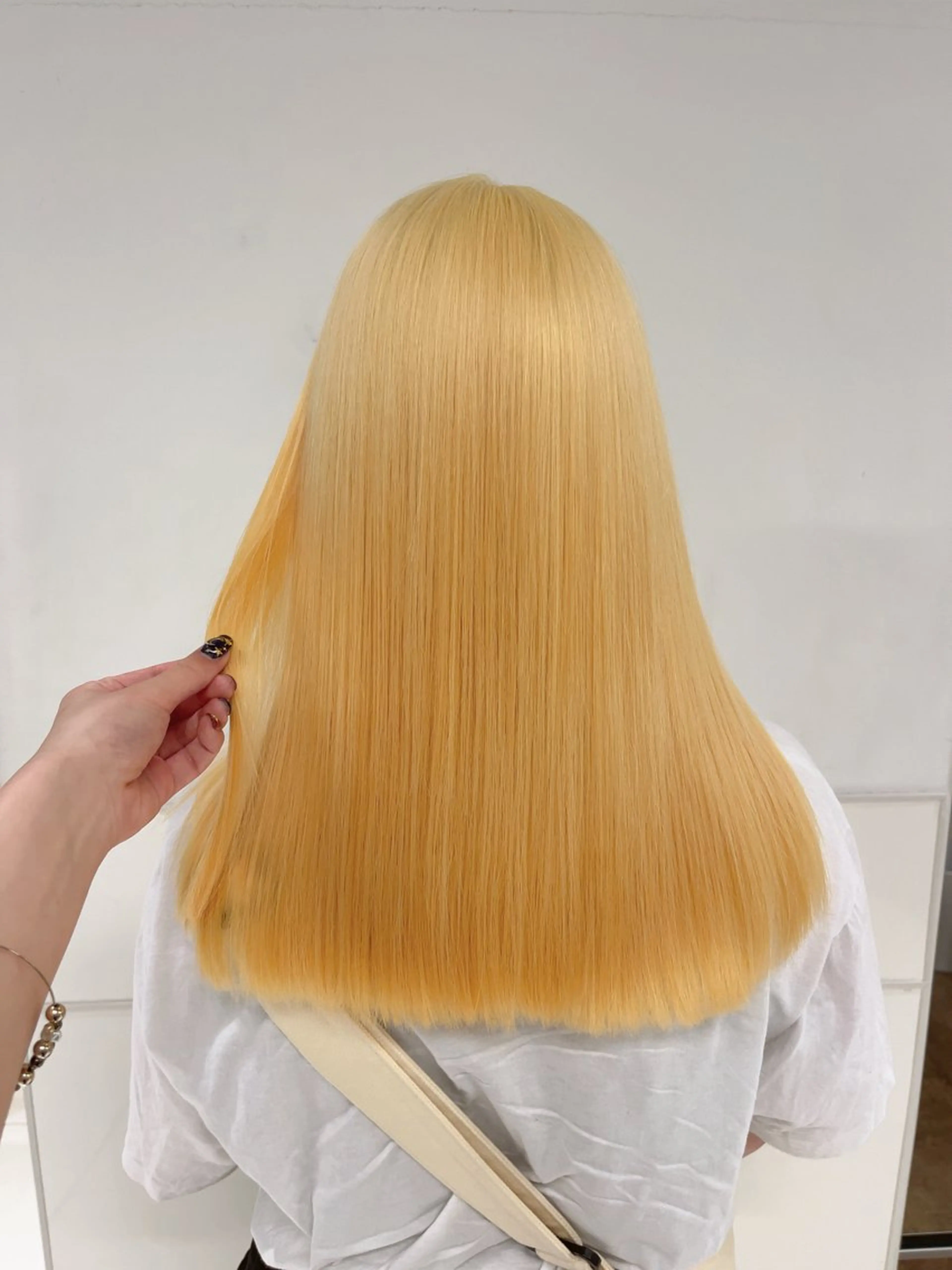 ミディアム りおな/髪質改善/ カラー /平尾のヘアスタイル