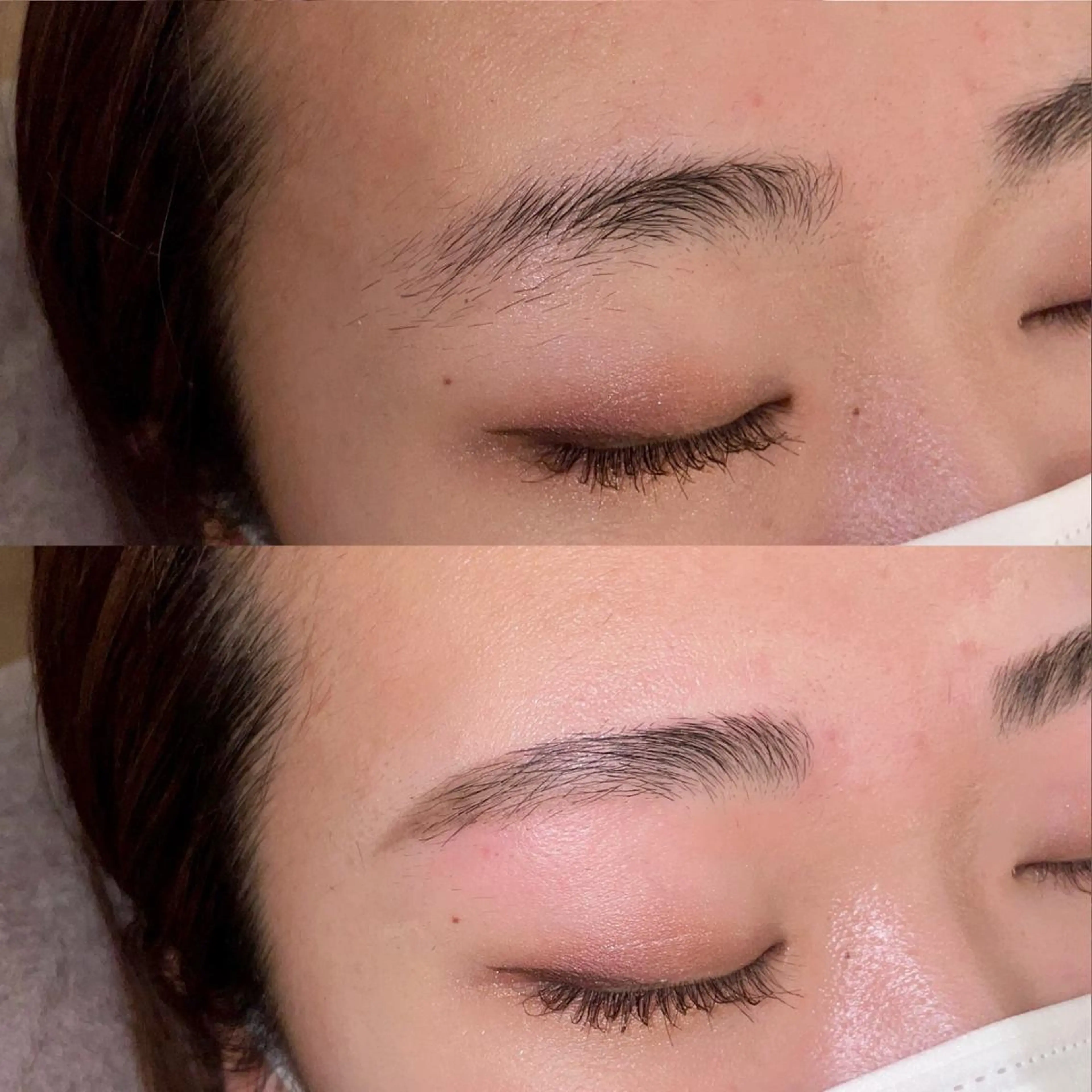 アイブロウ ワックス脱毛 眉カット osaki .のマツエク・マツパデザイン
