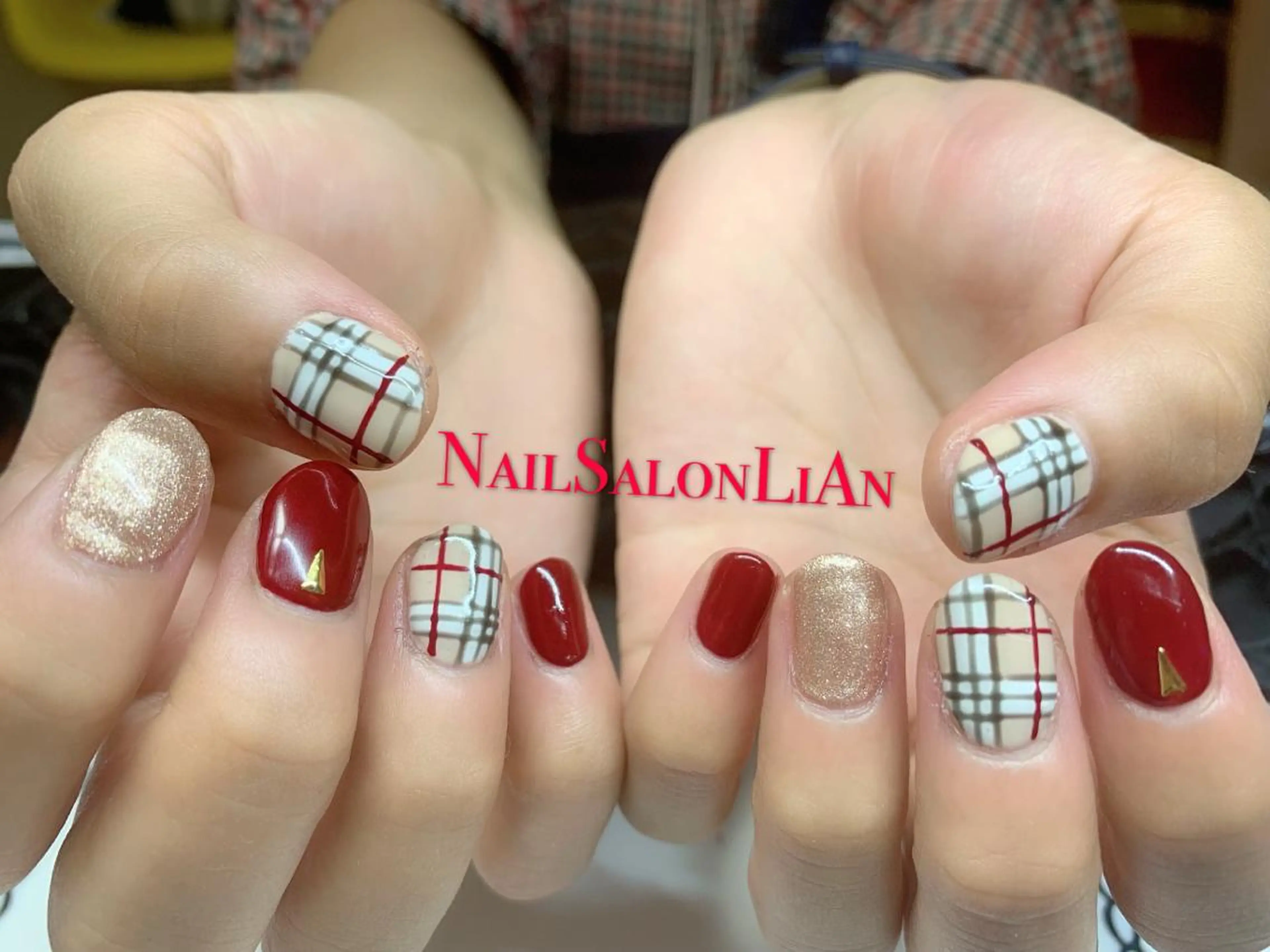 ネイル 持ち込み ハンドネイル NailSalon LiAnのネイルデザイン