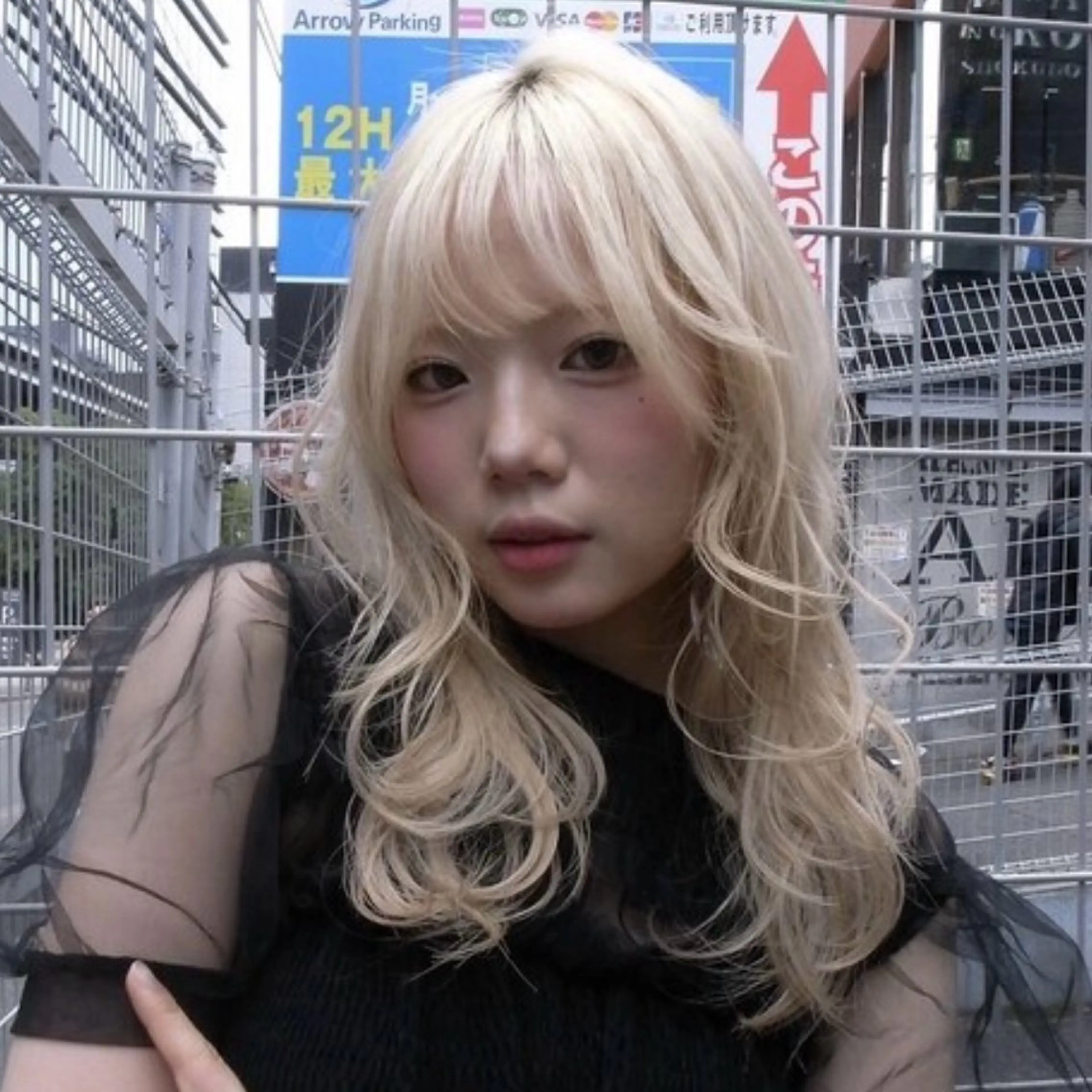 ロング カラー カット ヘアカラー レイヤー/暖色カラー 🎀はるのヘアスタイル