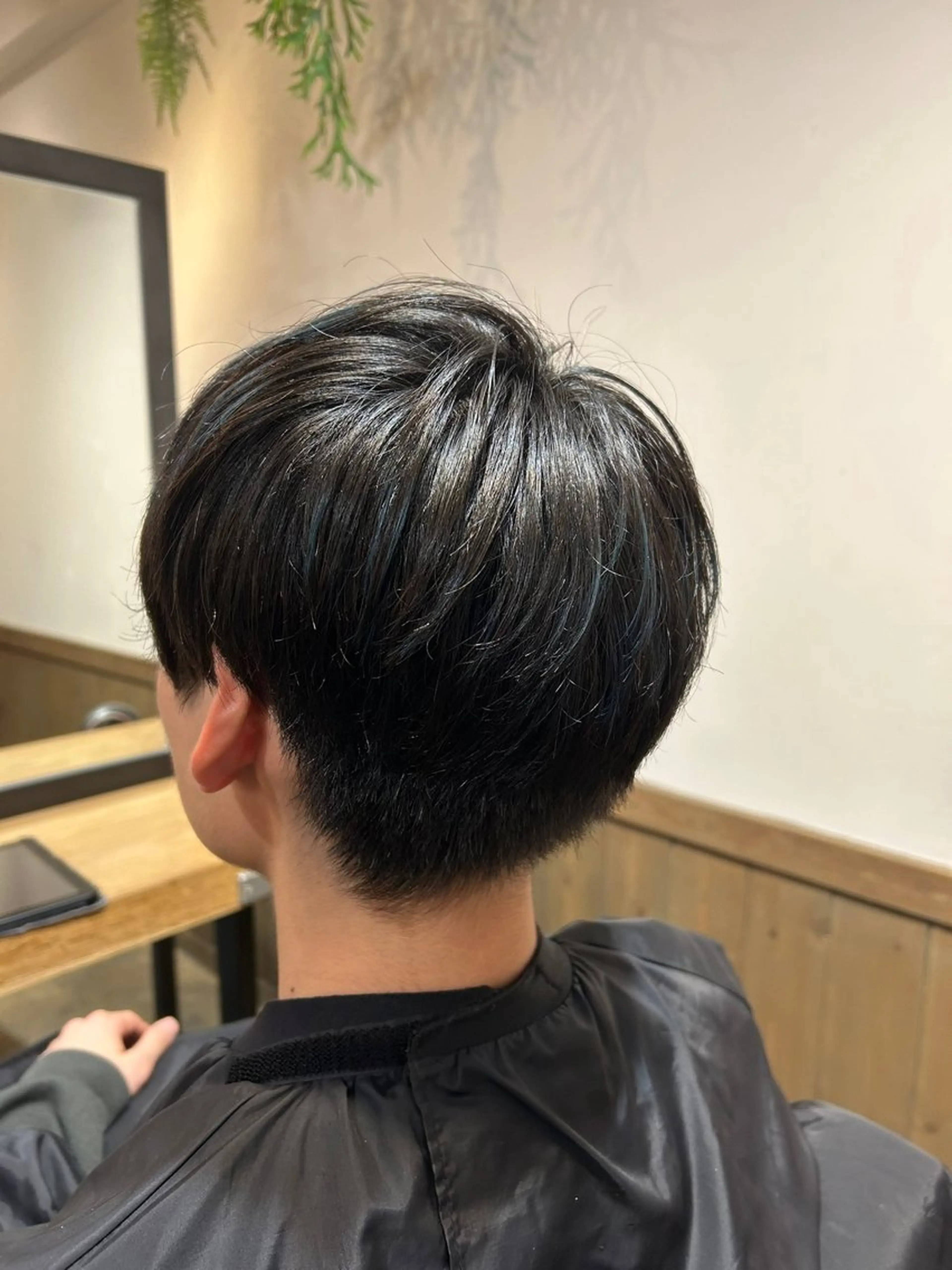 ショート カラー メンズ カット ヘアカラー アレンジ/新宿 透明感カラー/ヤノのヘアスタイル