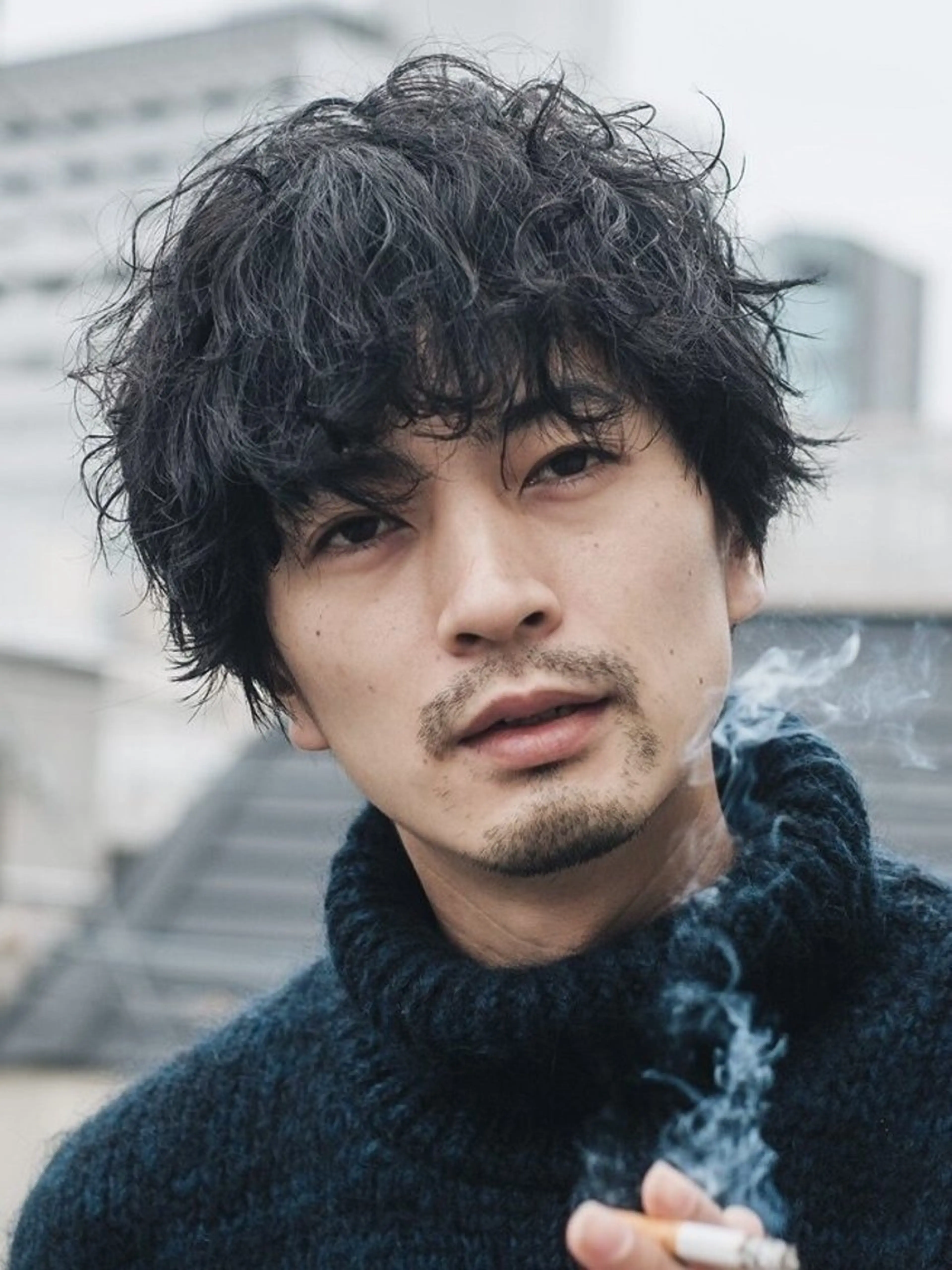 パーマ メンズ カット パーマ トリートメント 👑メンズパーマ屋 👑/栄/馬場斗生のヘアスタイル