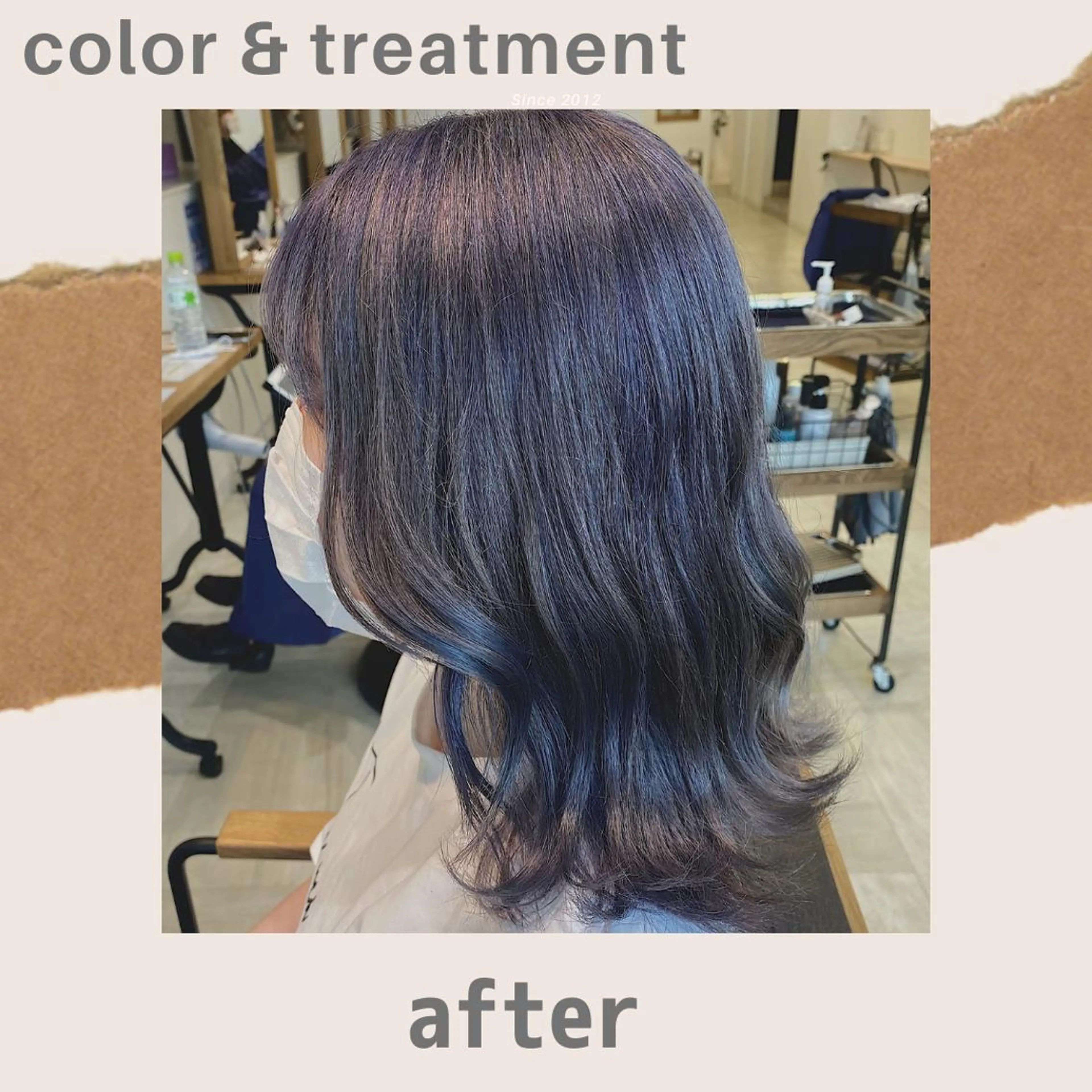 ミディアム カラー メンズカット/パーマ 👟黒田紗名👟のヘアスタイル