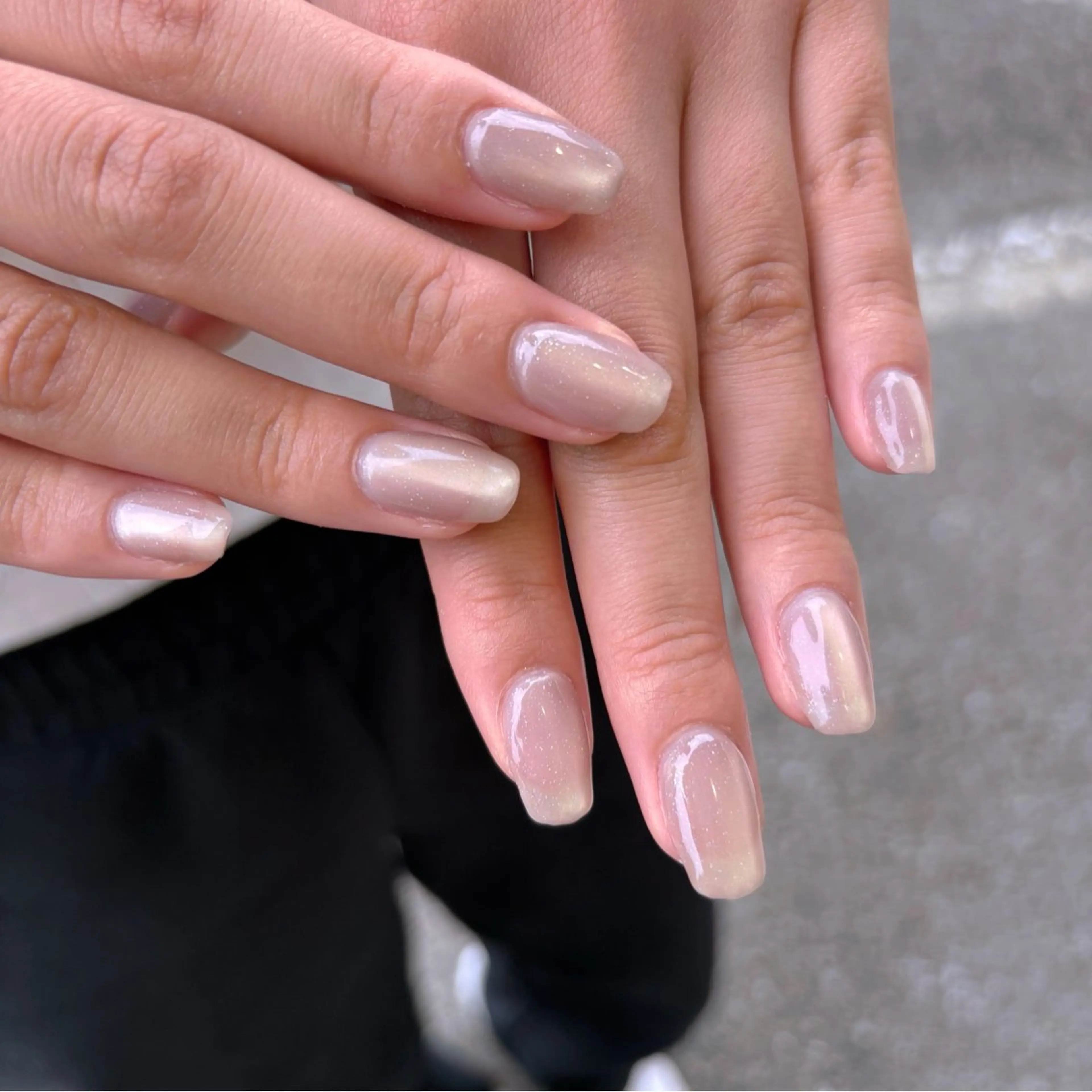 ネイル マグネットネイル ハンドネイル シンプルネイル💎 あゆのネイルデザイン