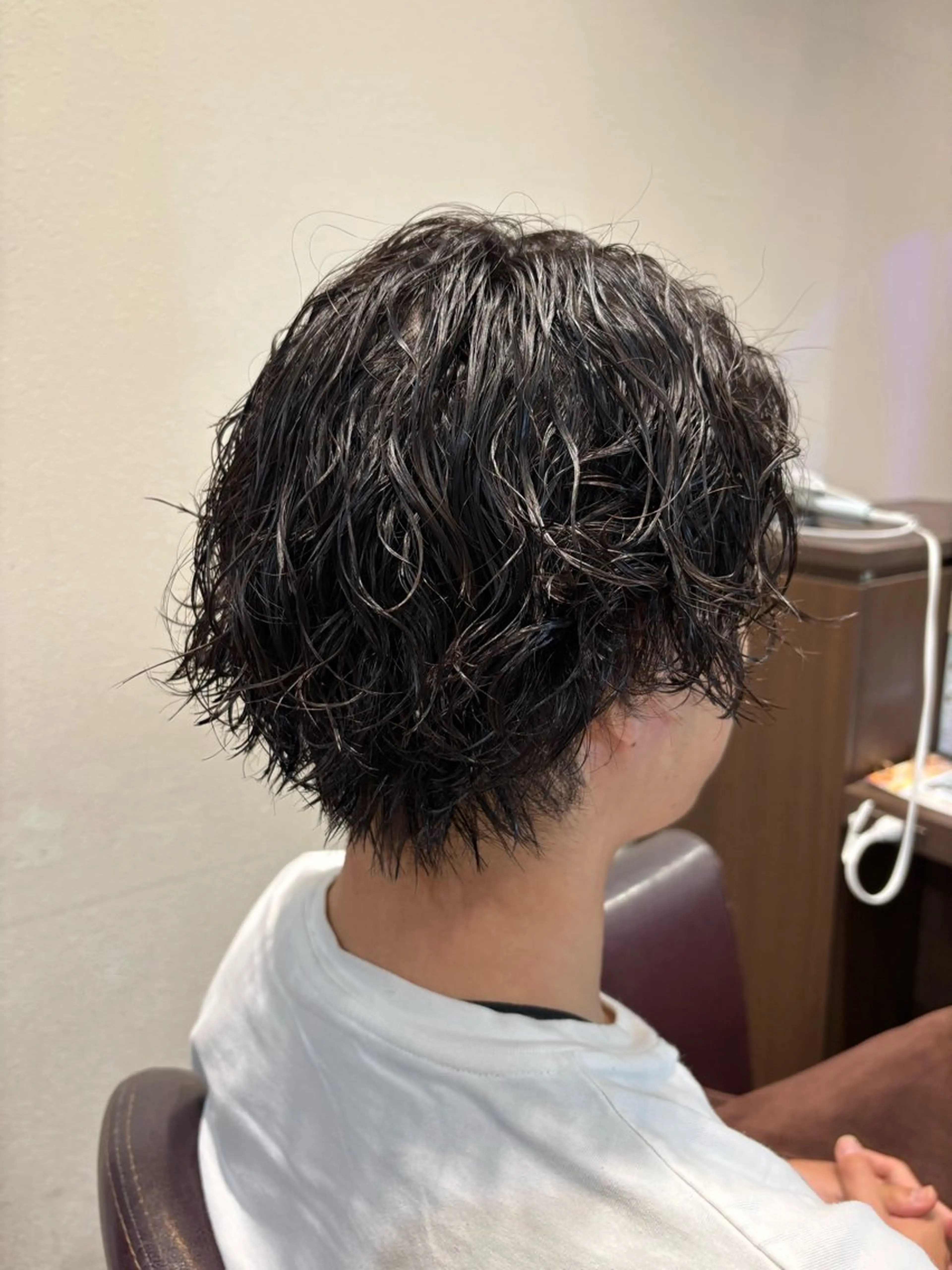 パーマ メンズ メンズパーマ スパイラルパーマ カット パーマ 松崎 崇のヘアスタイル