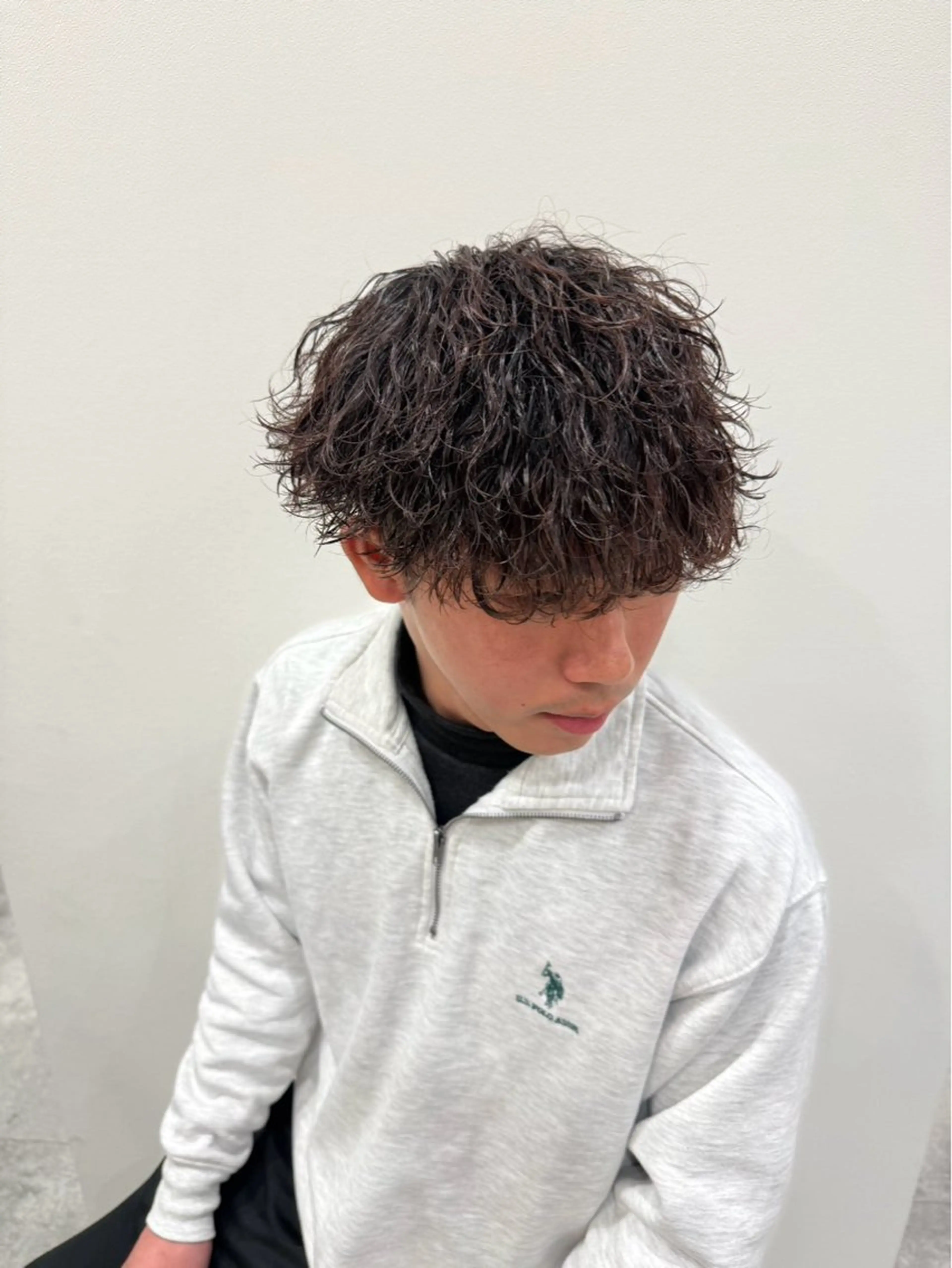 パーマ メンズ カット パーマ RAISE by_WHITEのヘアスタイル