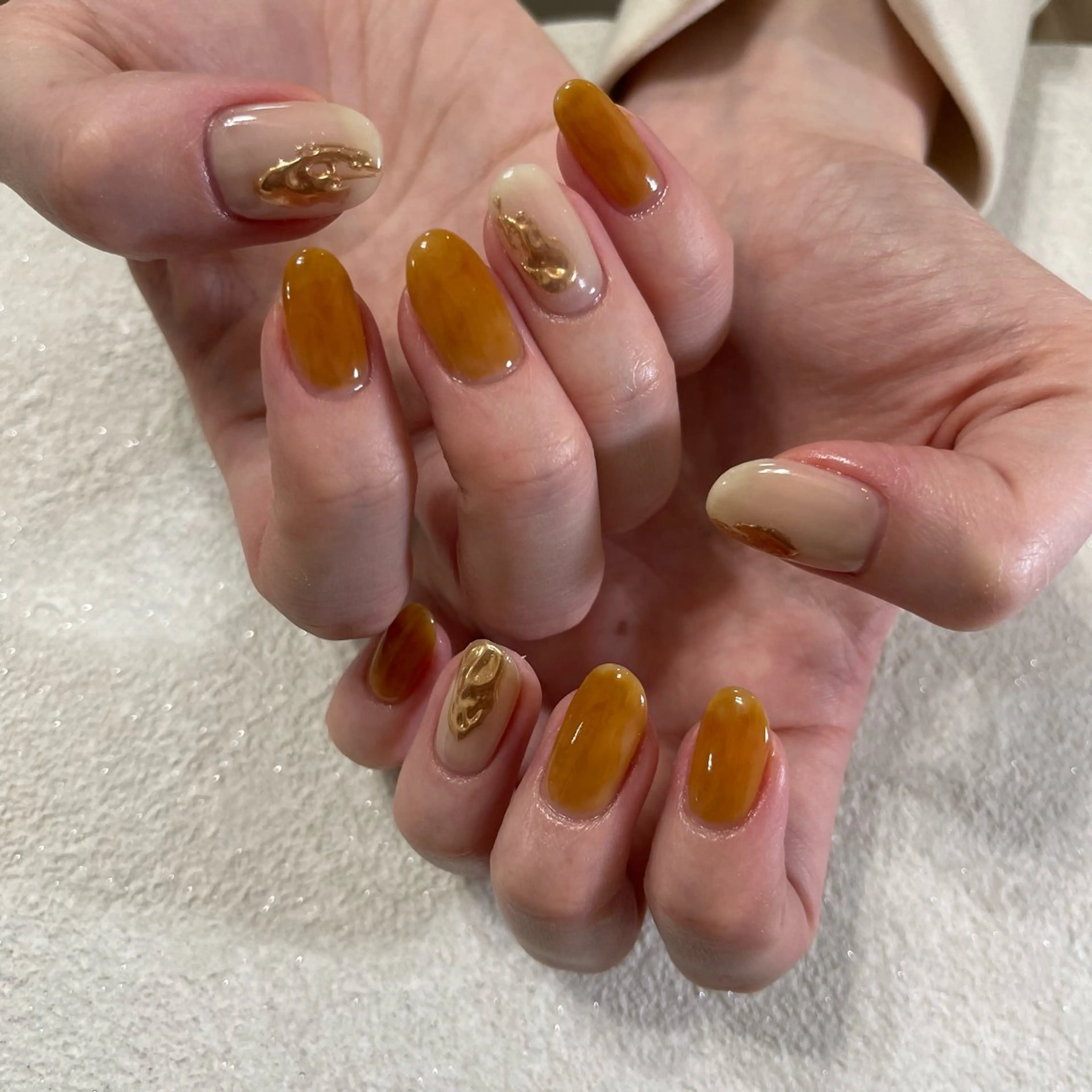 ネイル ニュアンスネイル salon Ténonのネイルデザイン