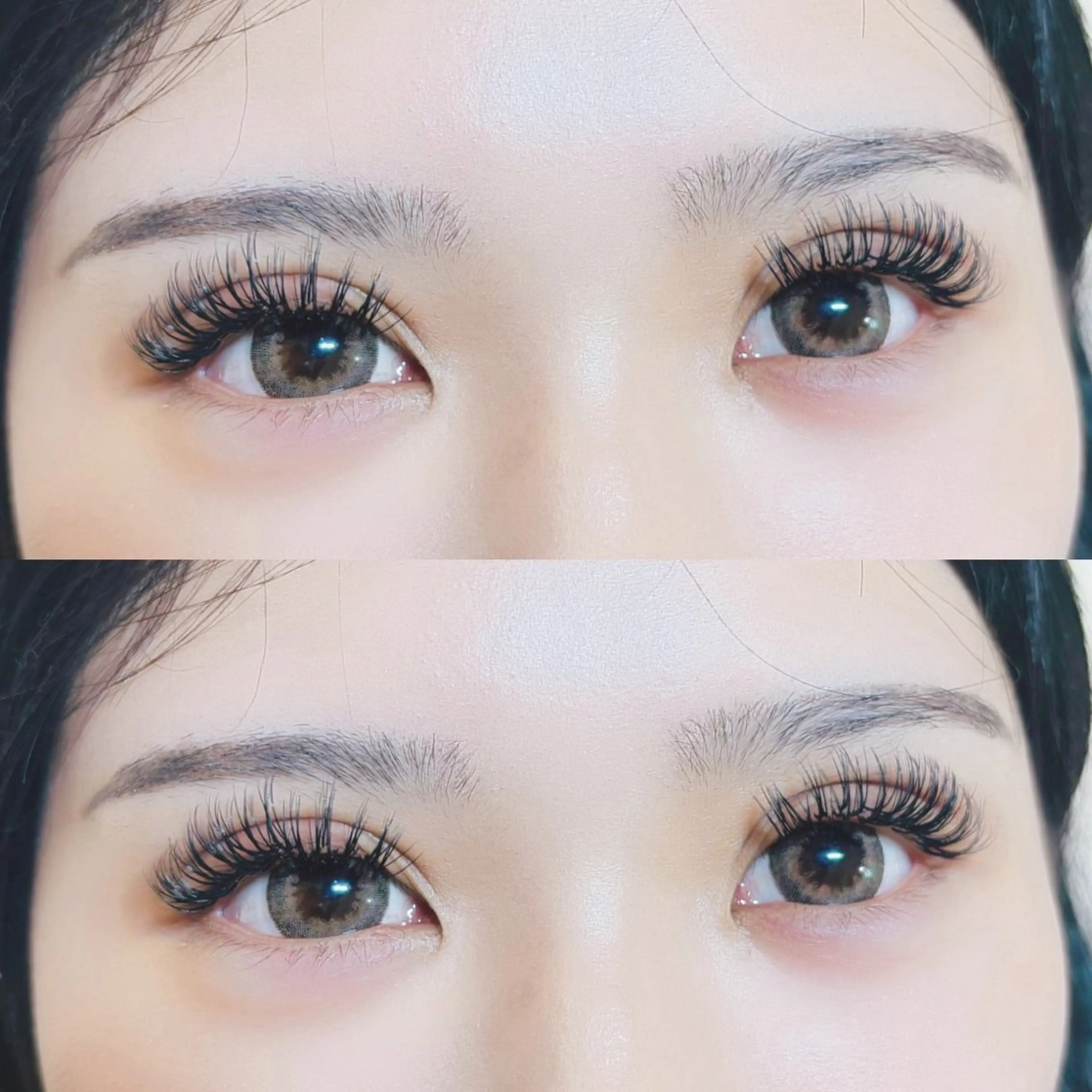 マツエク・マツパ 付け放題 バインドロック 束感まつ毛 フラットラッシュ パリジェンヌラッシュリフト マツエク AURORA RINAのマツエク・マツパデザイン