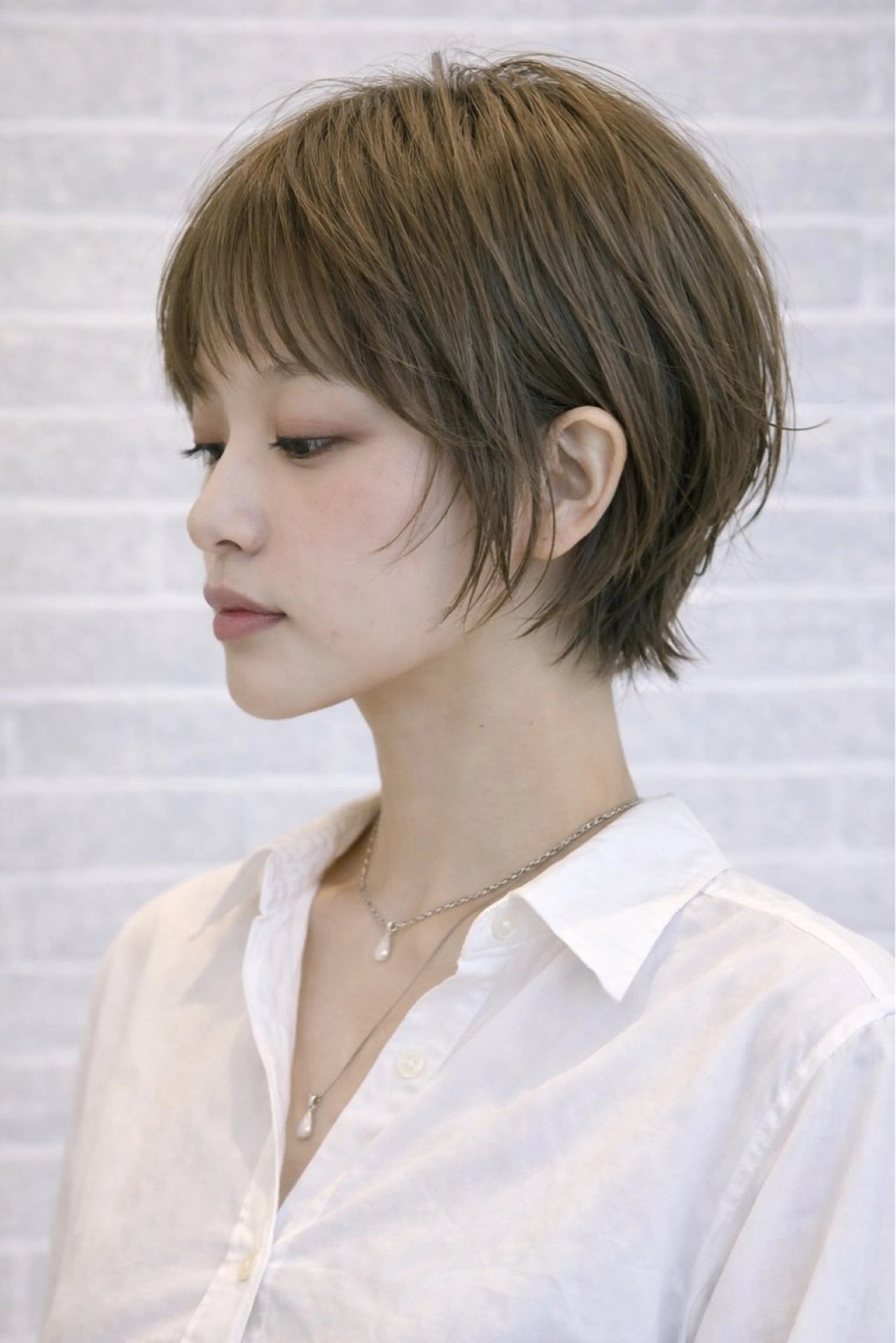 ショート ショートヘア 齋藤 智佳のヘアスタイル