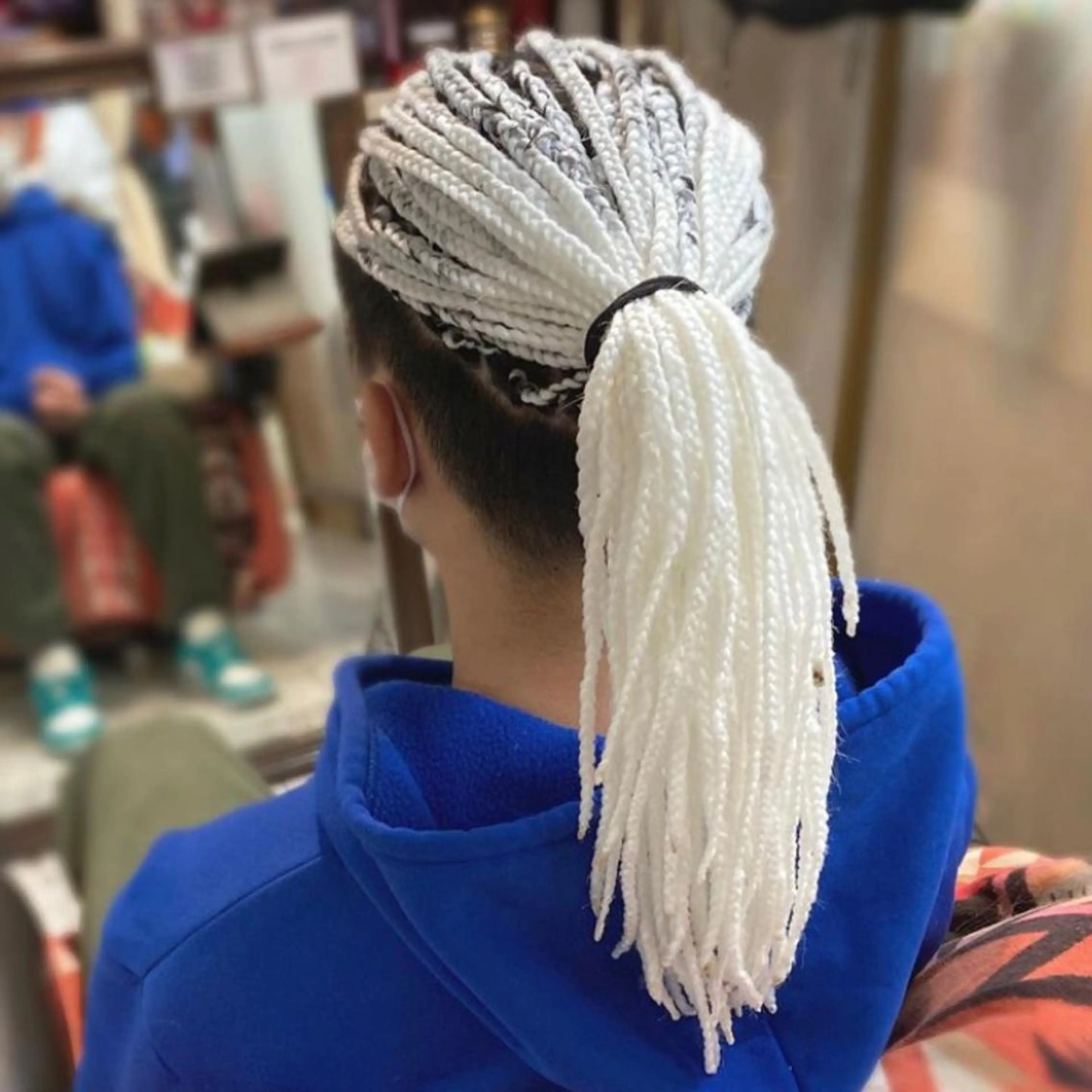 ミディアム エクステ 髪に魔法をかける🪄 💖💫編み込みヘアのヘアスタイル