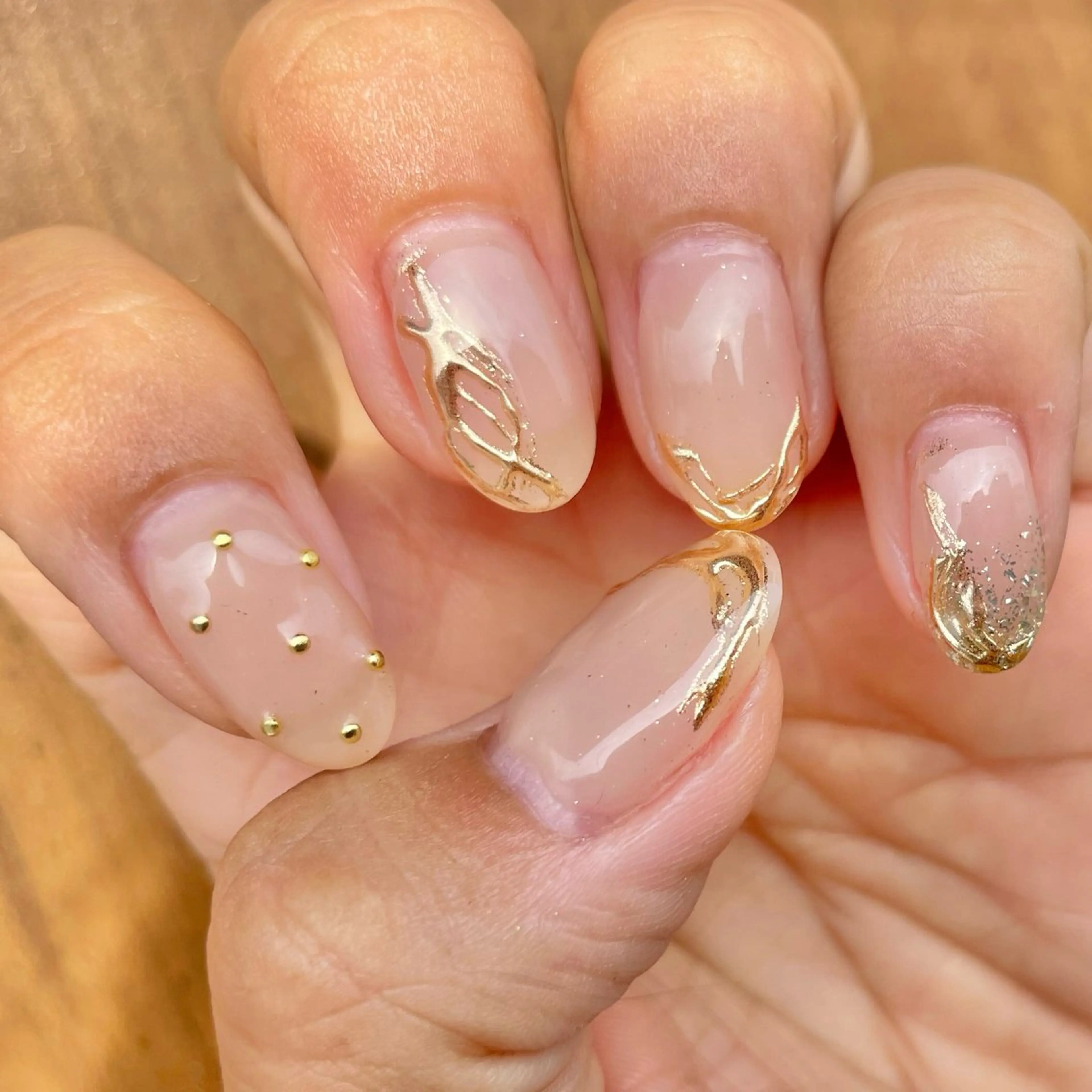 ネイル ミラーネイル ハンドネイル ハンドケア Mnail ちひろのネイルデザイン