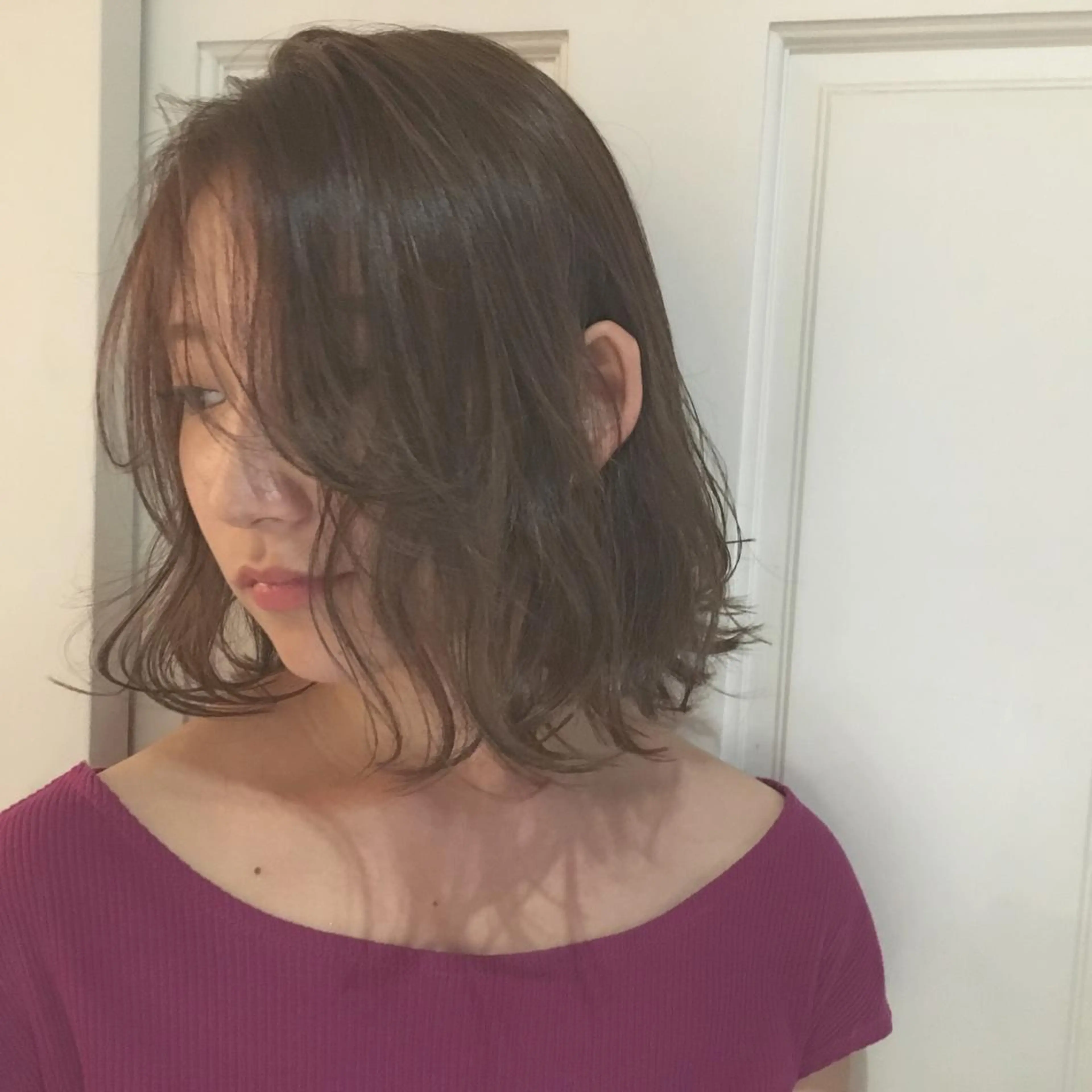 ミディアム 🌸ハイトーン 新田　廉 🌸のヘアスタイル