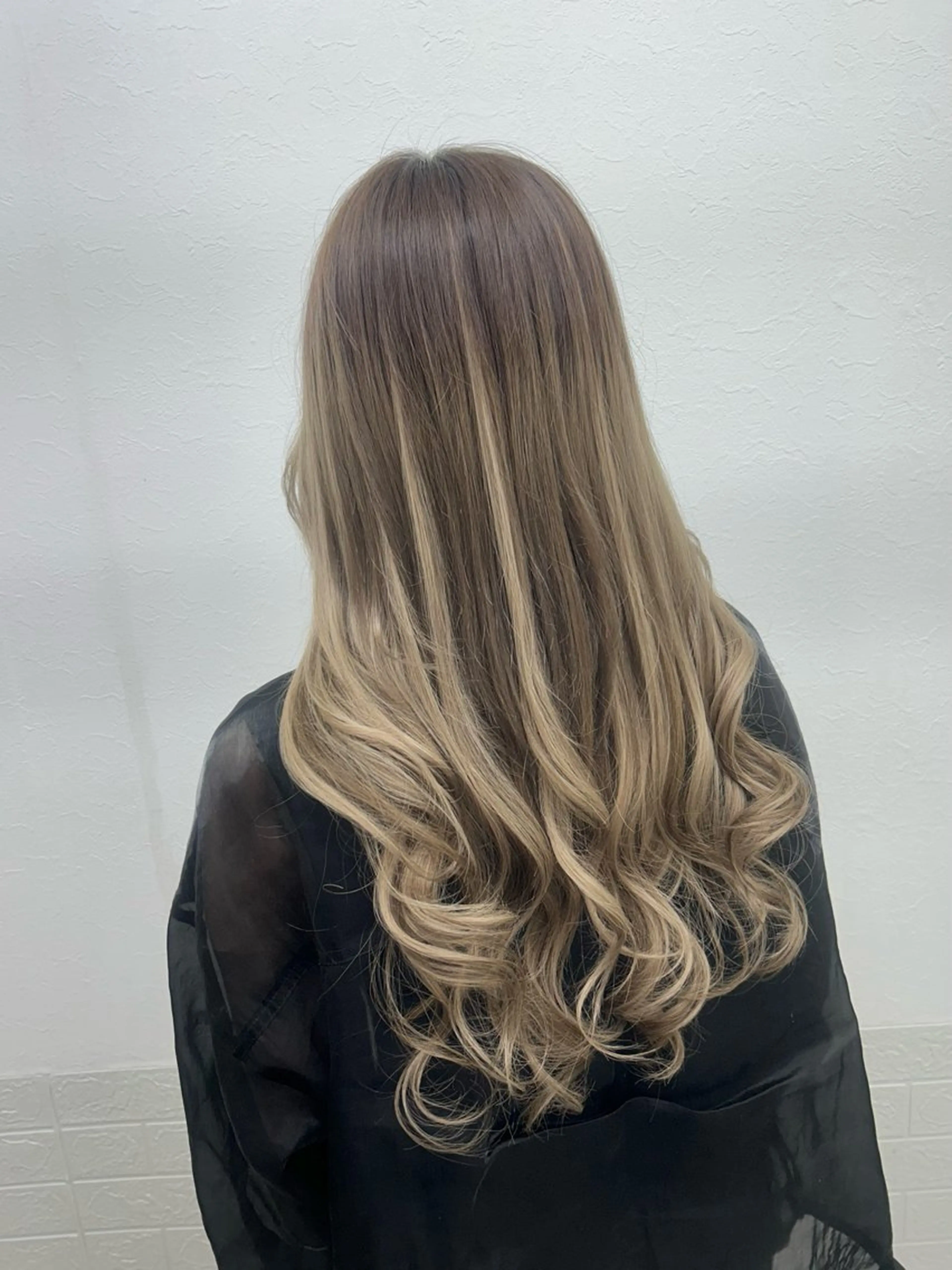 ダブルスキルエクステ /羽エクステ白石宇由のヘアスタイル