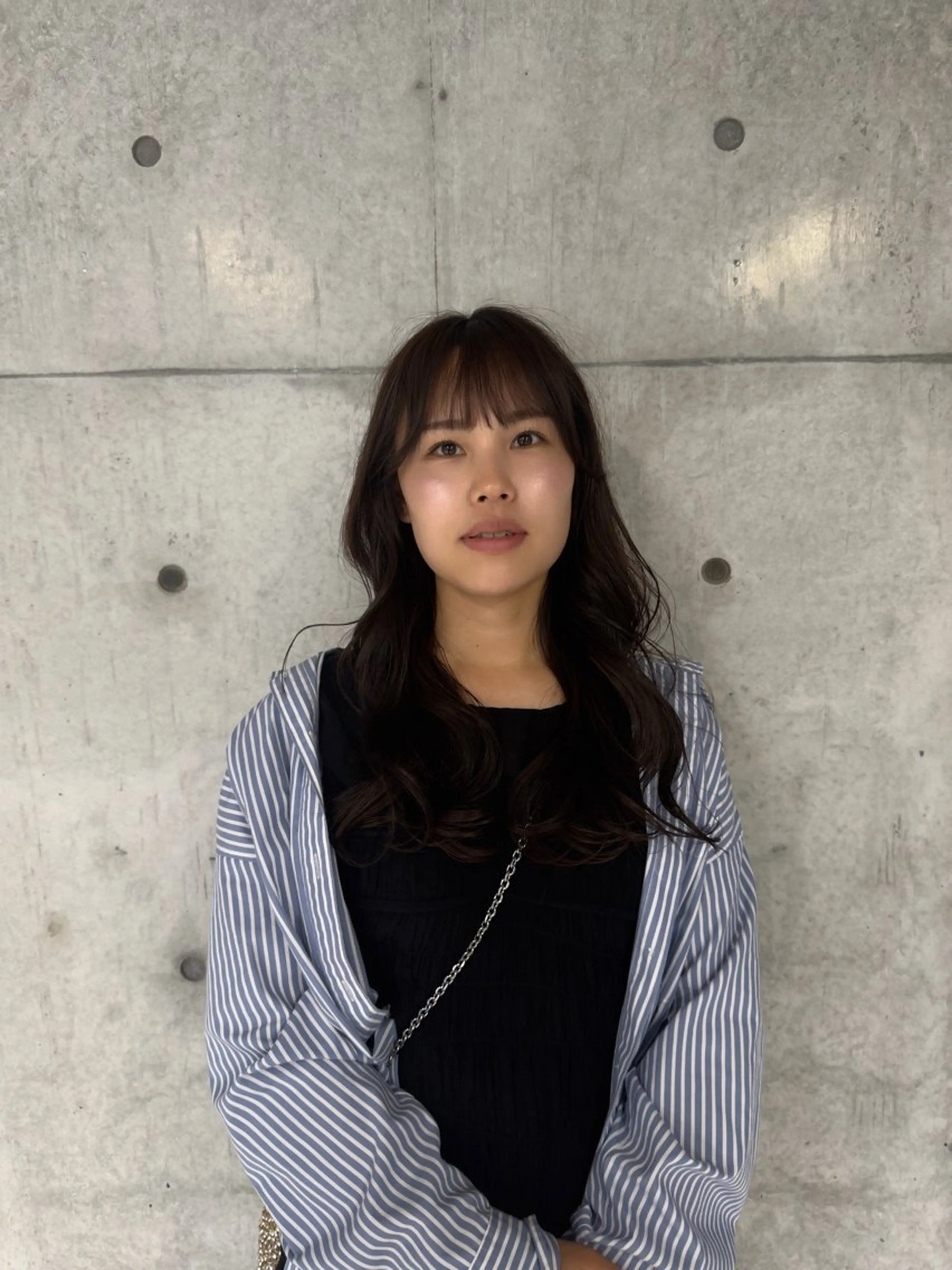 ロング カラー ロングレイヤー アッシュ ベージュカラー ブリーチ 透明感カラー カット ヘアカラー トリートメント 誰より丁寧なカット/ 小林輝/レイヤーのヘアスタイル