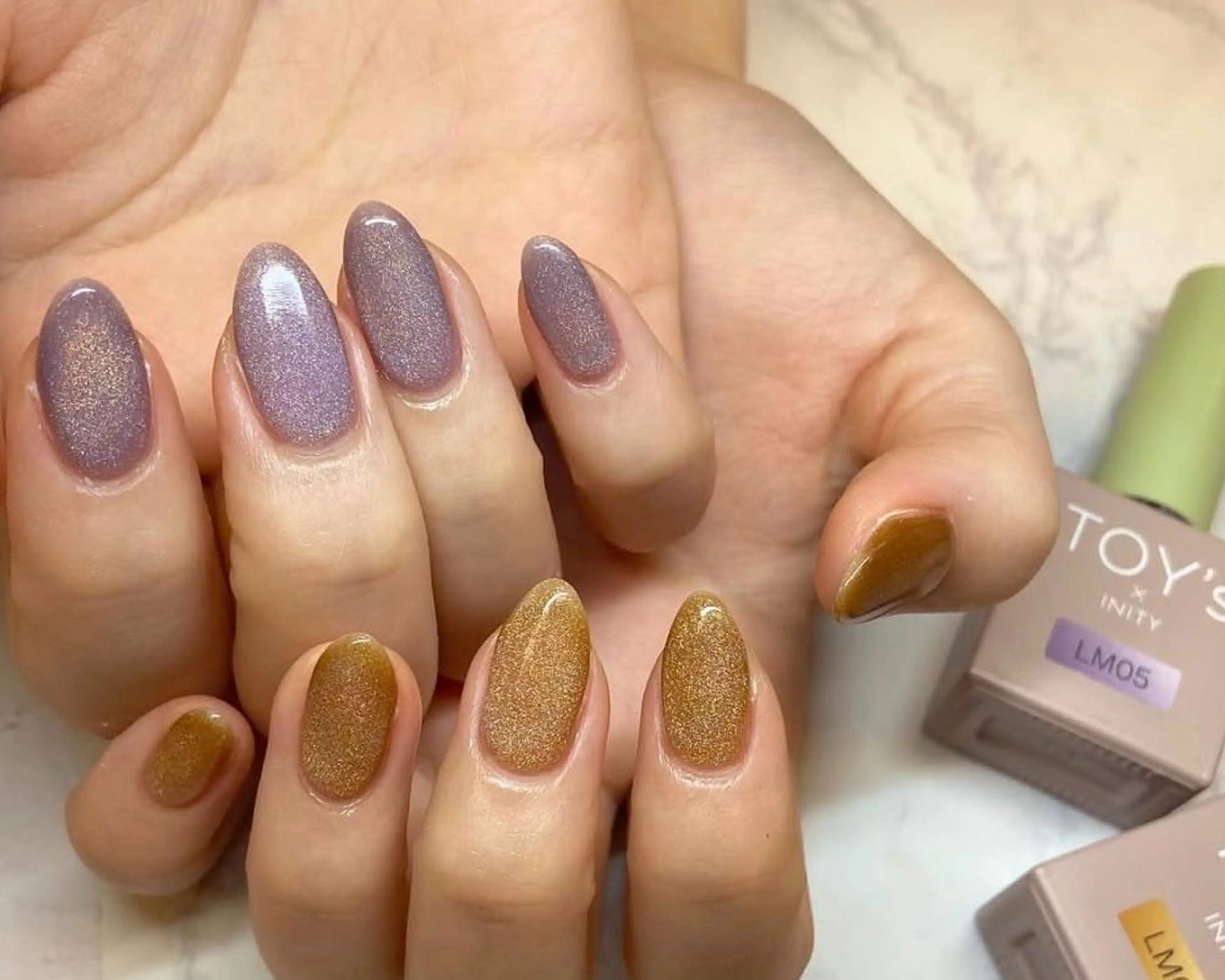 ネイル 韓国/ヌーディー系 ネイル自由が丘のネイルデザイン