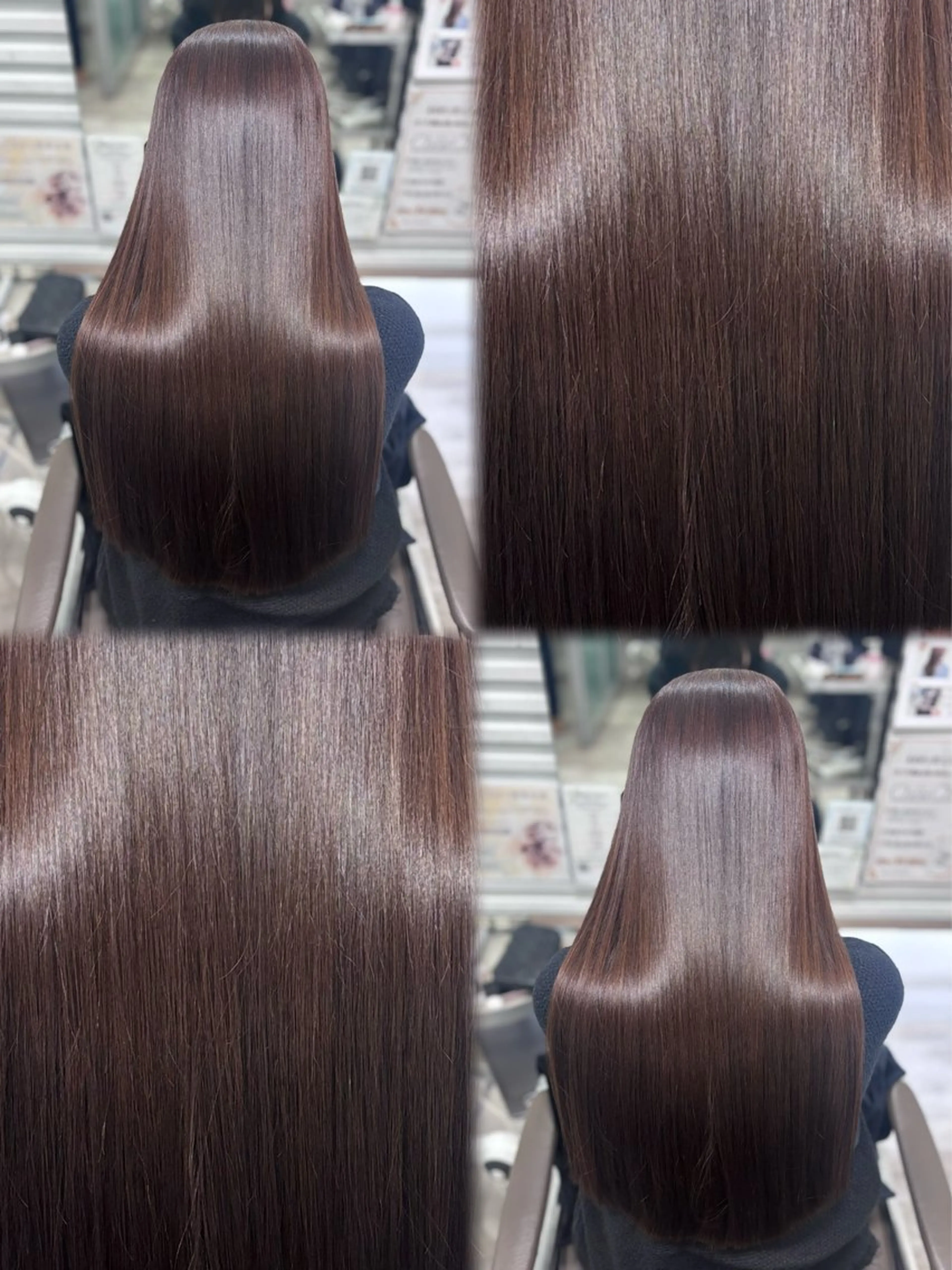 ロング カラー ブラウンカラー ショコラブラウン ロング 🩷🎀モデル募集 きらら🎀🩷のヘアスタイル