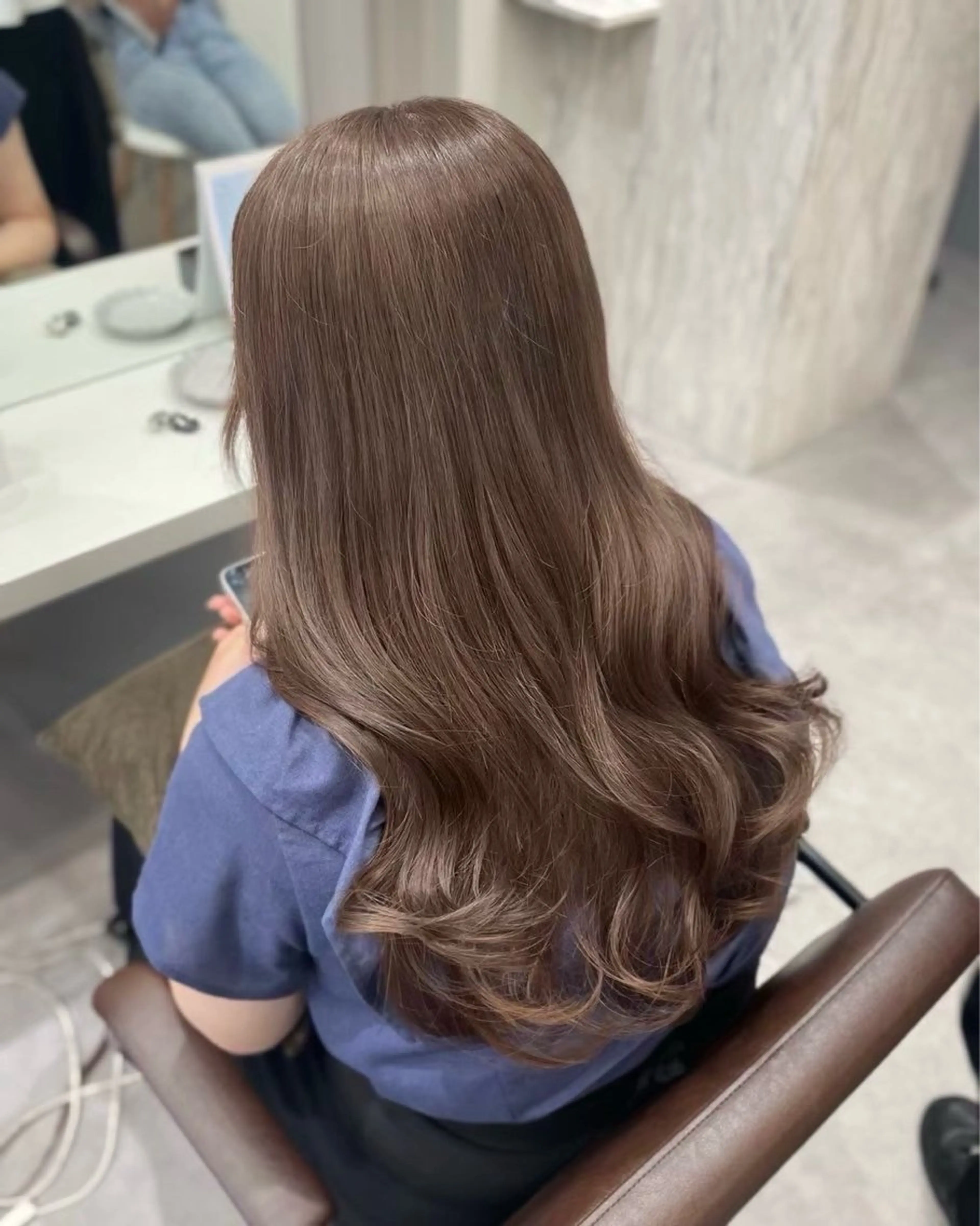 ロング カラー 神戸三宮 nanomiのヘアスタイル