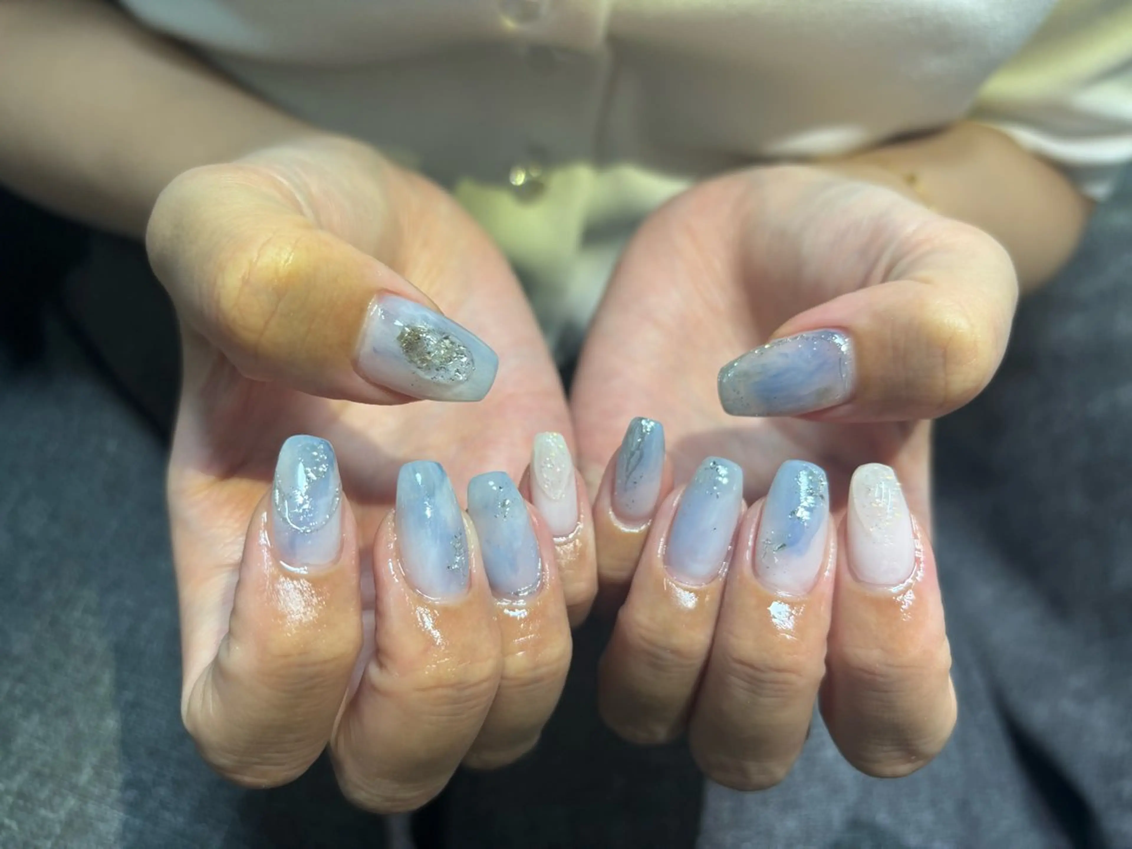 ネイル ニュアンスネイル 隠れ家サロン あたしンちのネイルデザイン