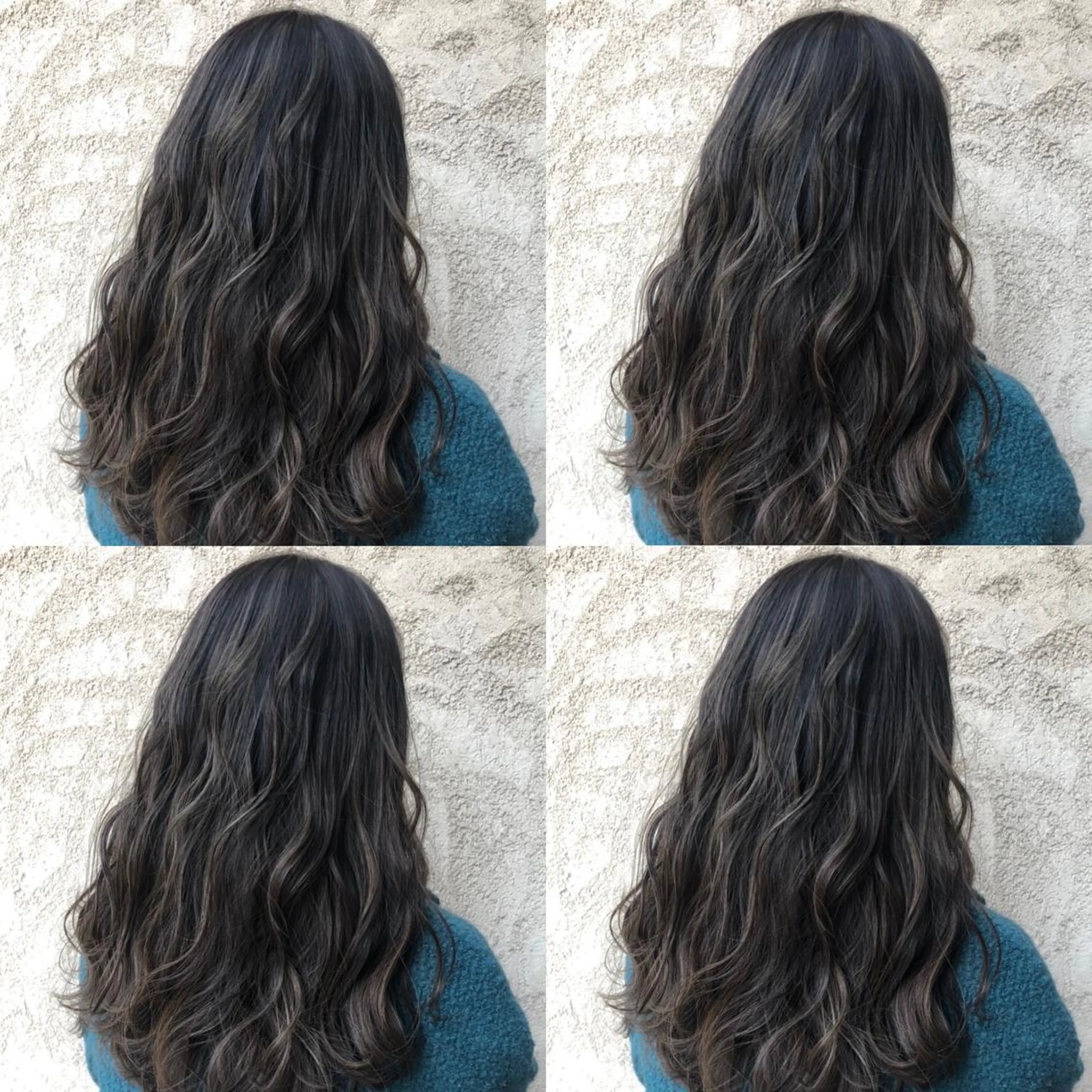 ロング ハイライト プルエクステ 🖤MIYUのヘアスタイル