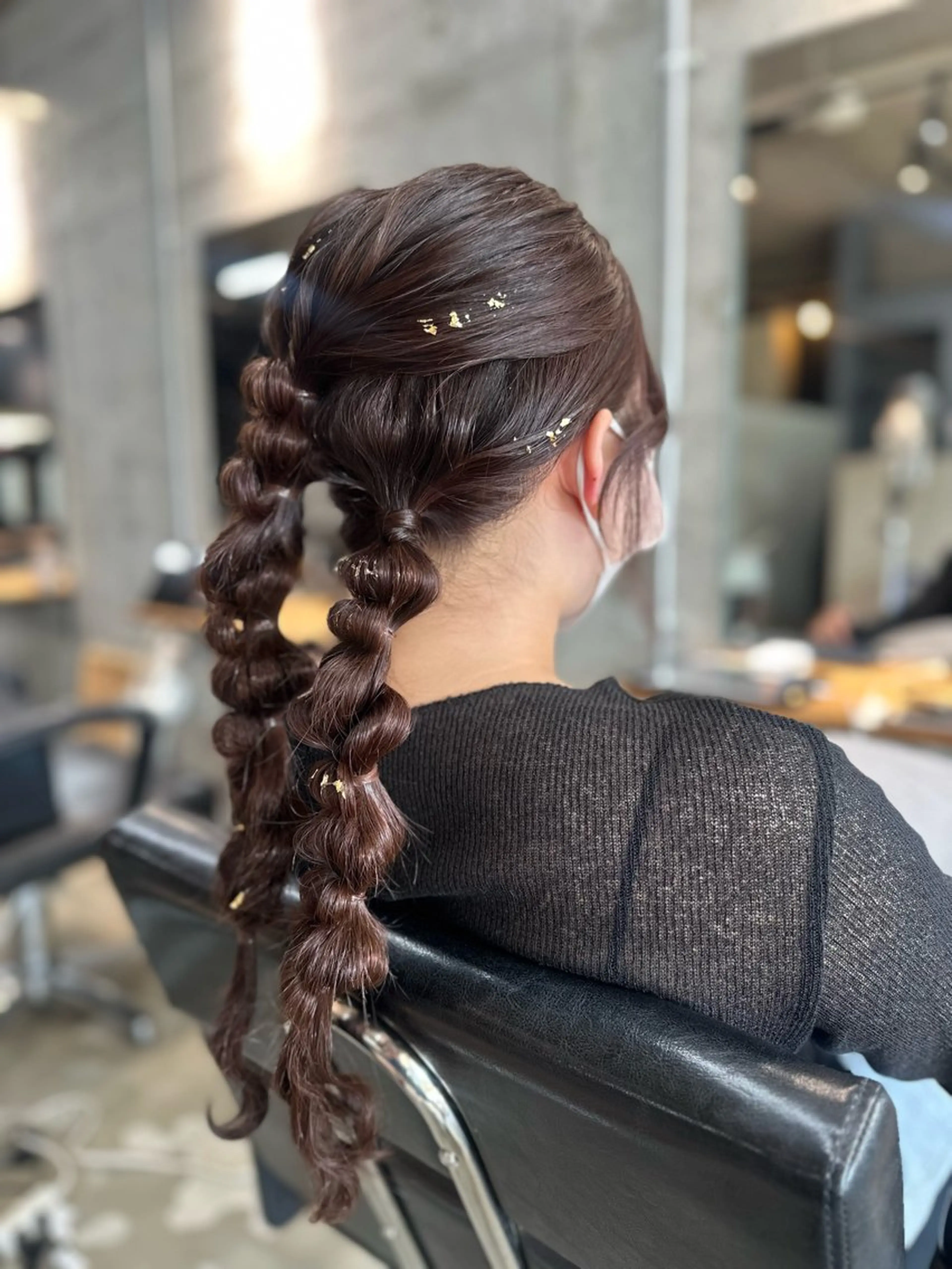 ロング 穴原 優紀のヘアスタイル