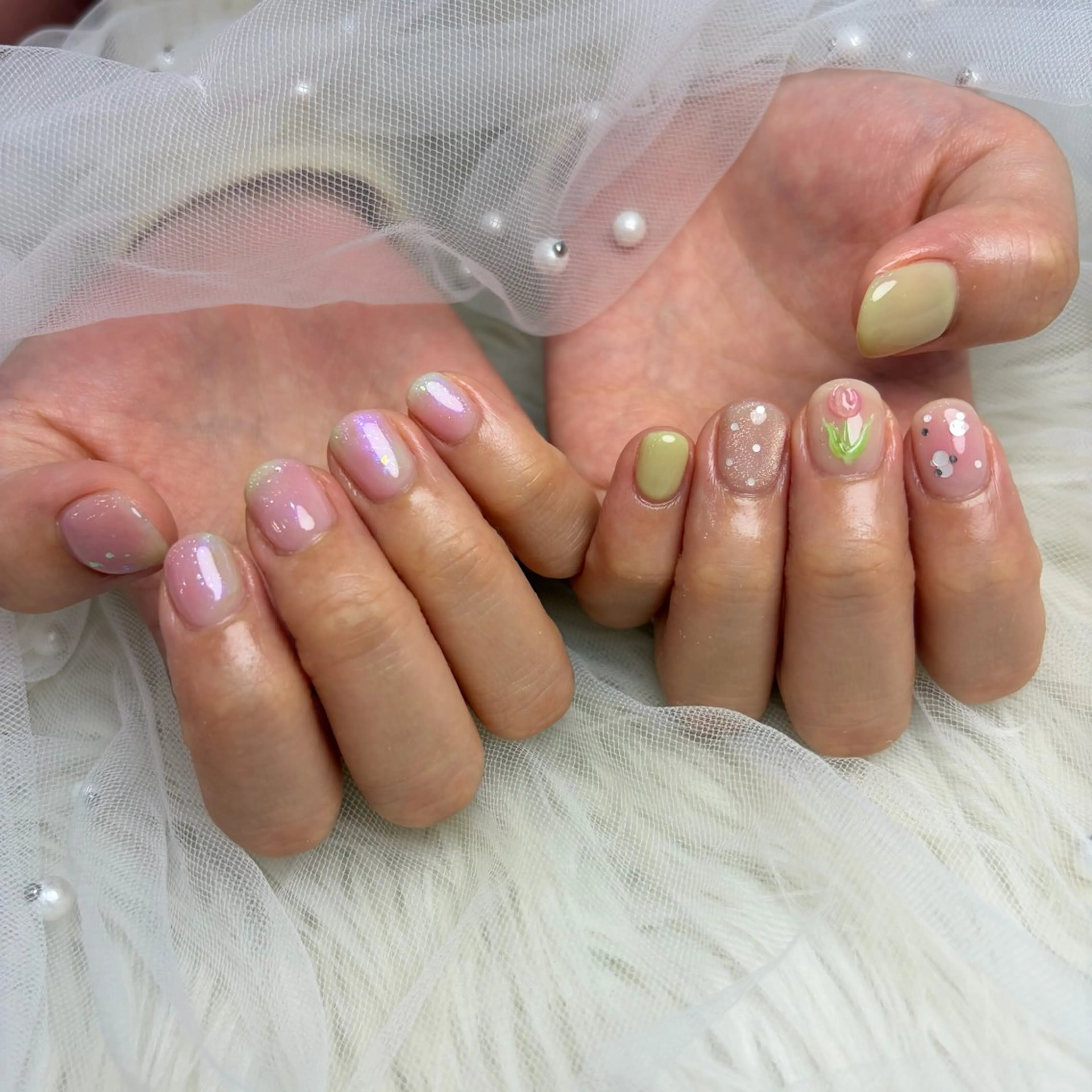 ネイル ハンドネイル Nail&eye salon UnFLAIR所属・UnFLAIR HARUKIのネイルデザイン