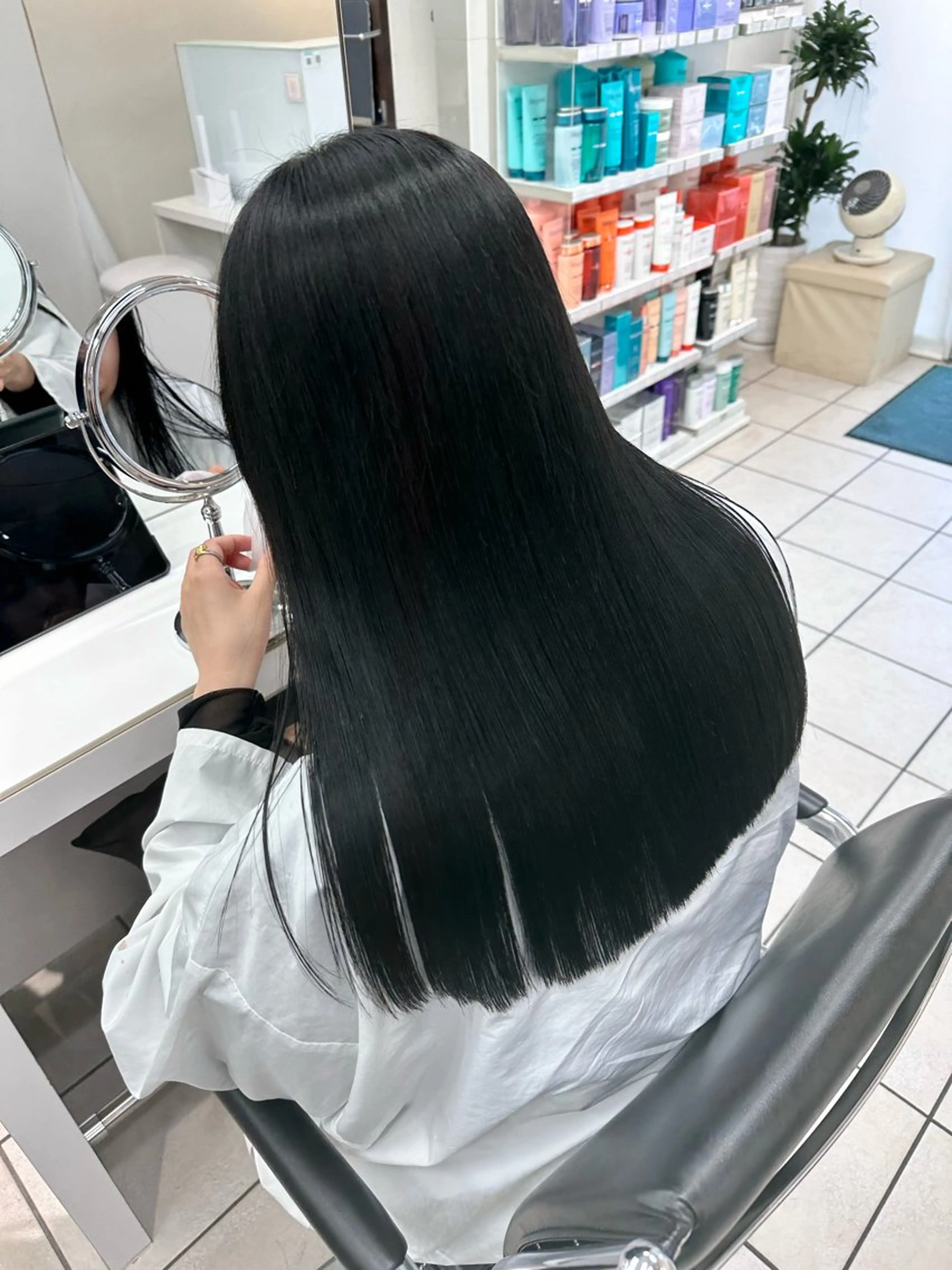 ロング カラー 星野 菜月のヘアスタイル