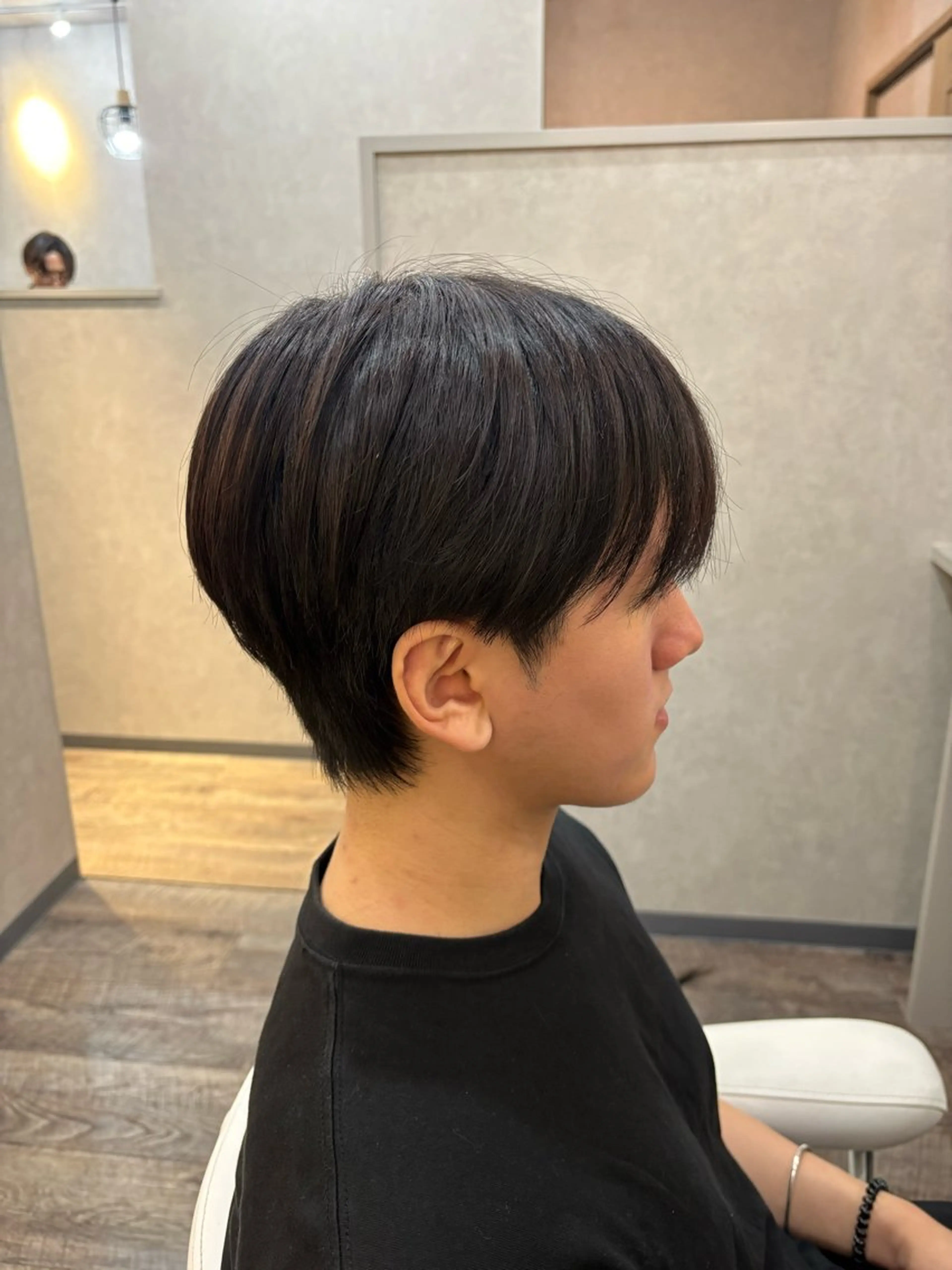 ショート パーマ メンズ JINNO 【高円寺】のヘアスタイル