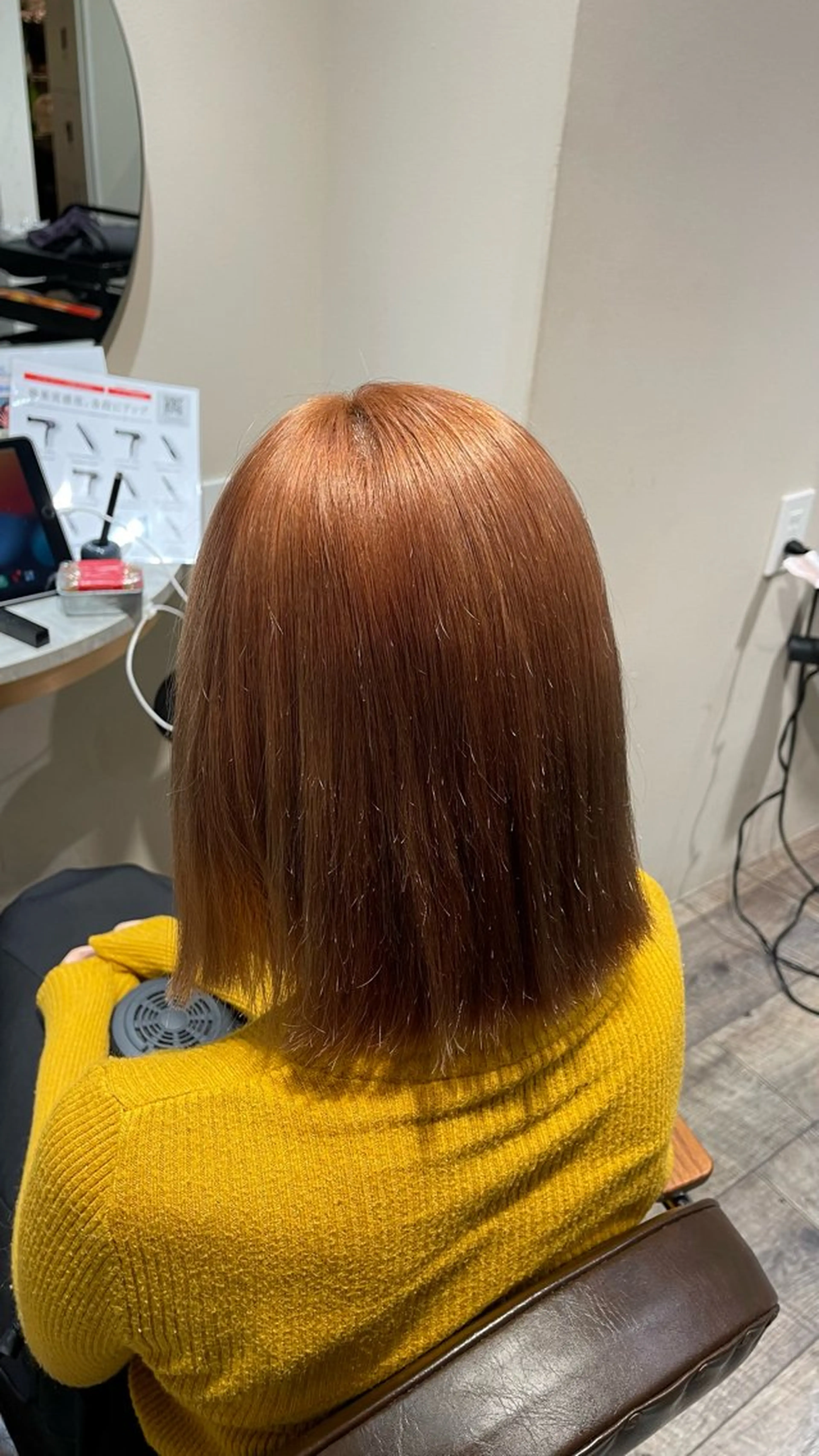 カラー 大人男子の メンズパーマのヘアスタイル