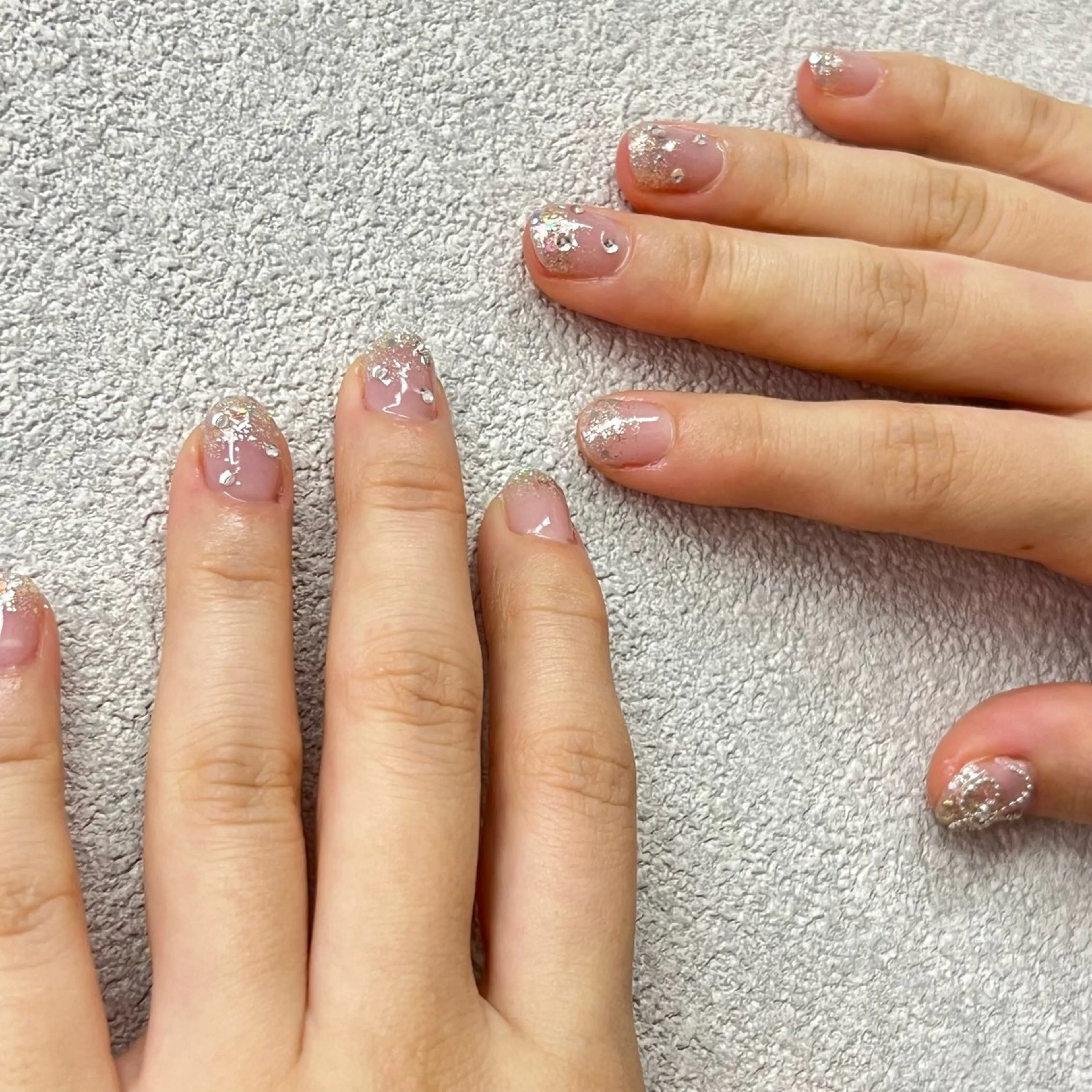 ネイル ハンドネイル E  nail 風羽のネイルデザイン
