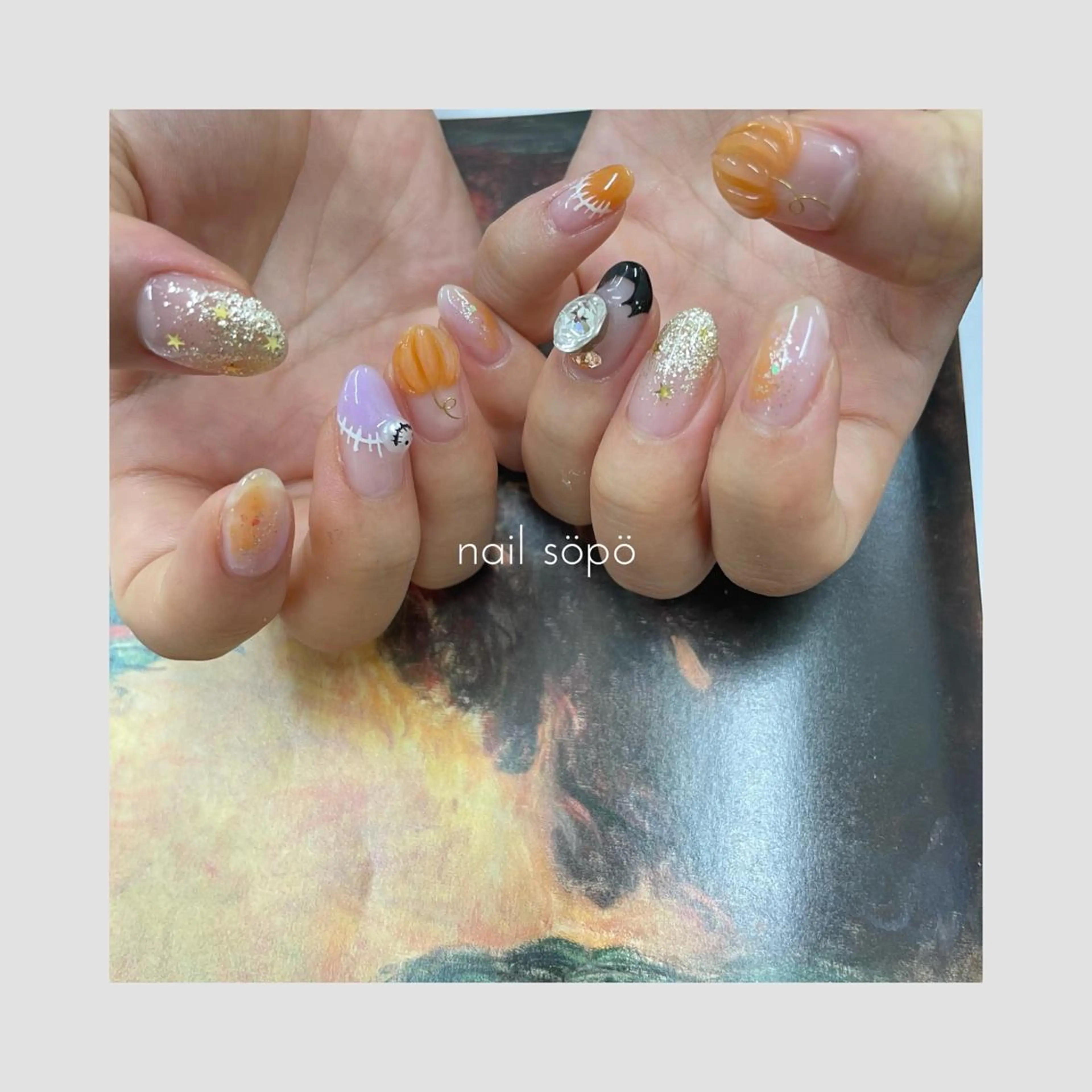 ネイル 自由が丘✳︎奥沢 nail söpöのネイルデザイン