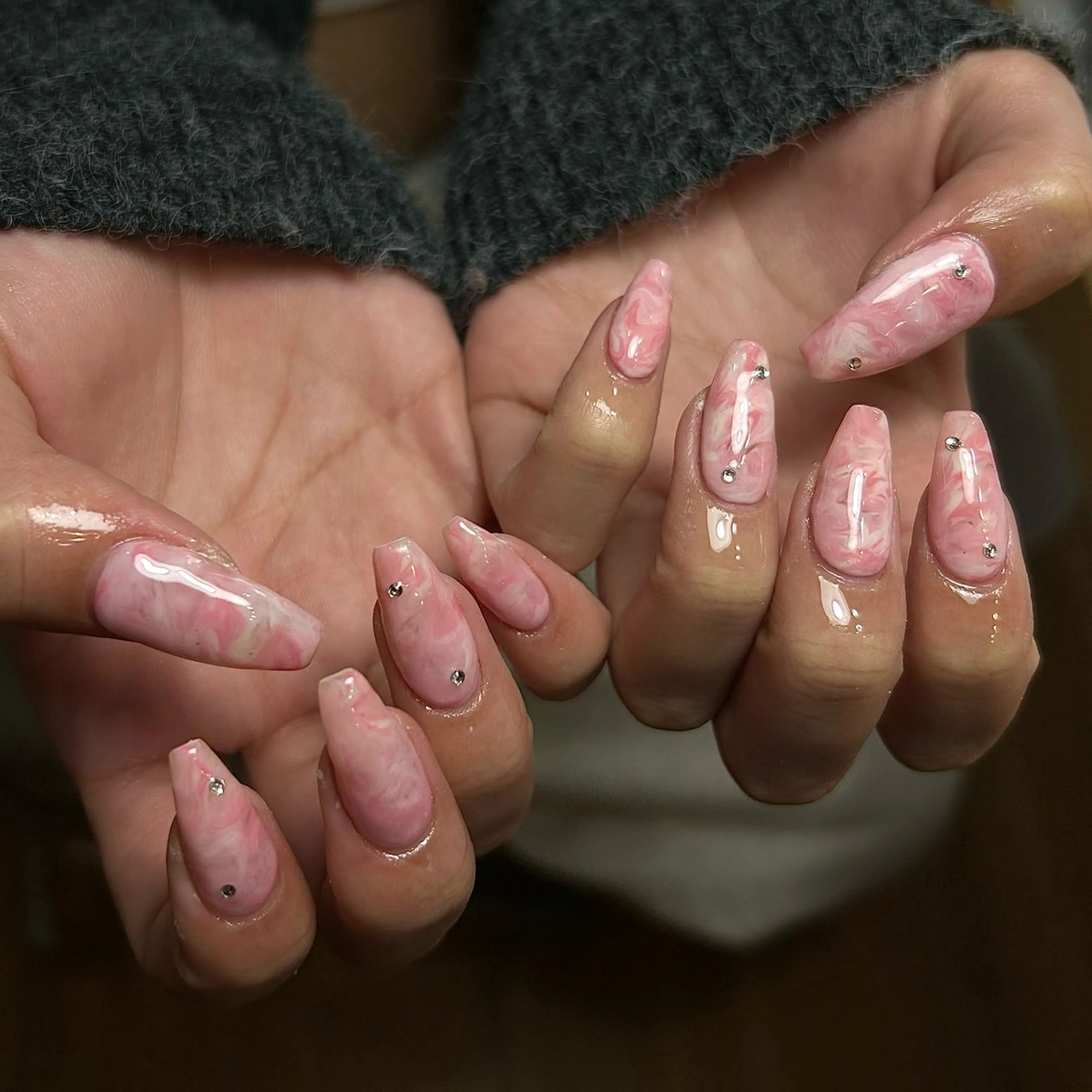 ネイル ハンドネイル ⟡.·coco⟡.· 4月予約受付中のネイルデザイン