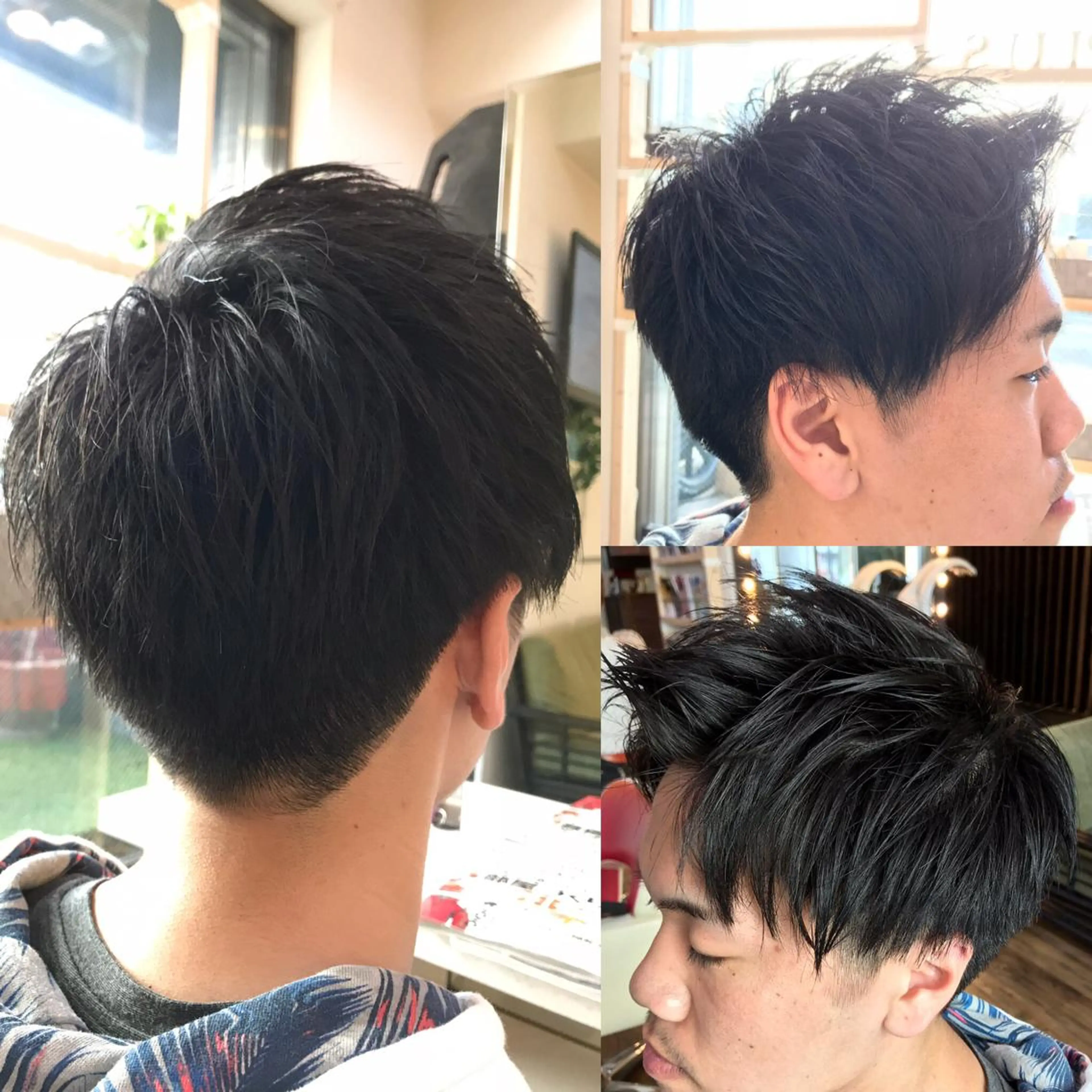 ショート メンズ メンズショート ショートヘア カット 赤羽、髪質改善サロン 吉野リョウスケのヘアスタイル