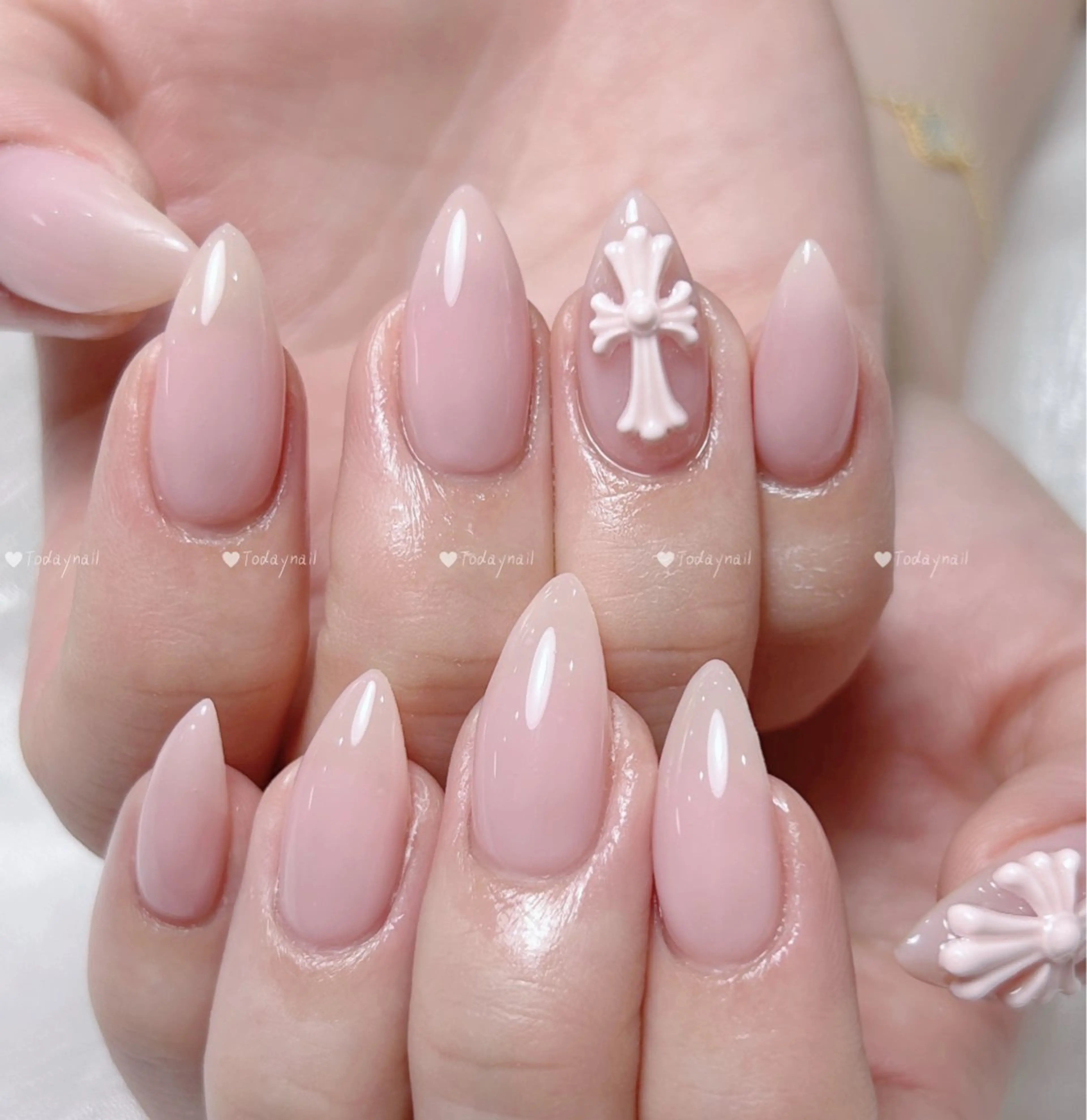 ネイル 夏ネイル ハンドネイル 🎀Today nail💅のネイルデザイン