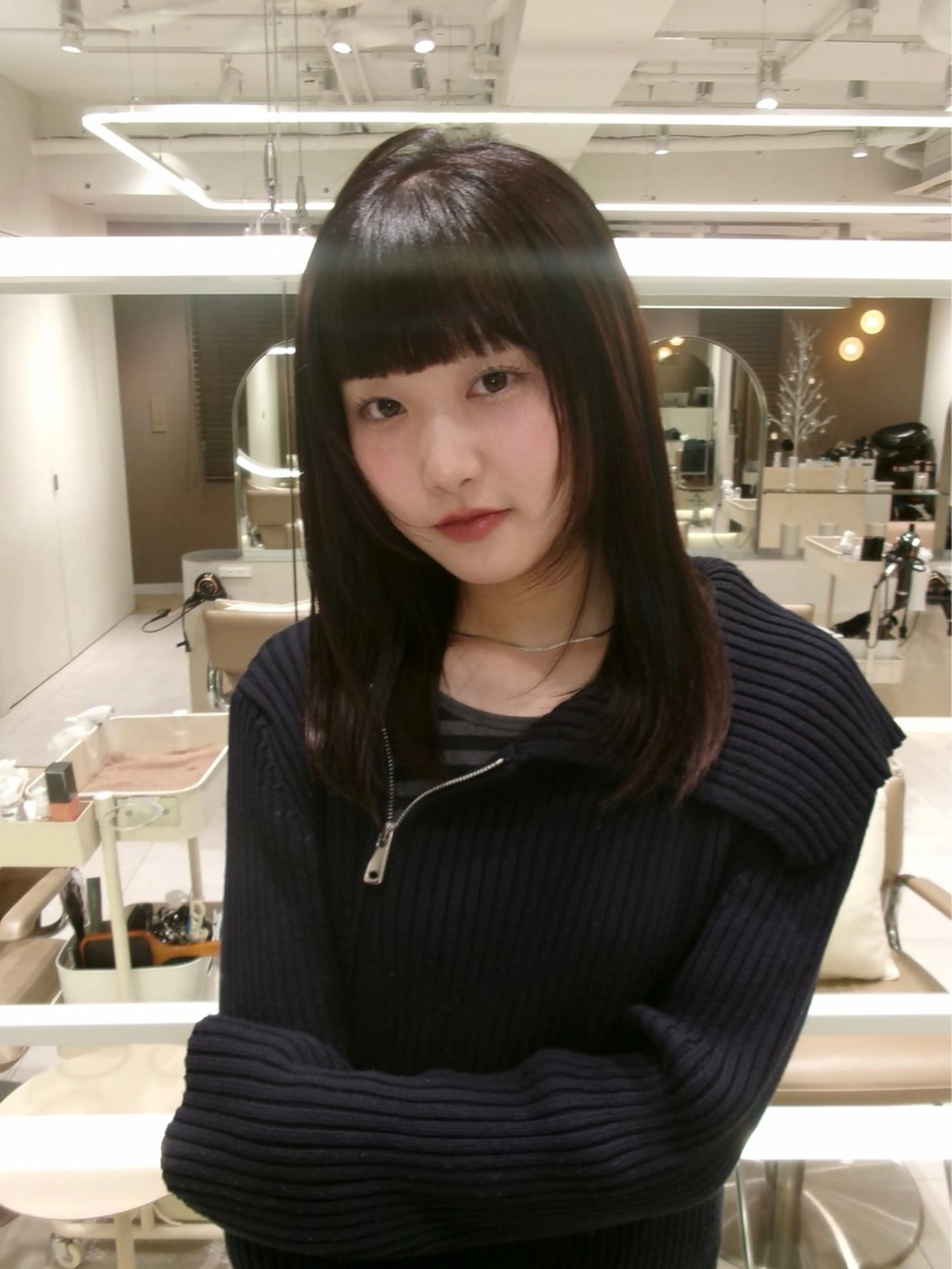 ミディアム 乃天 ﾉｱのヘアスタイル