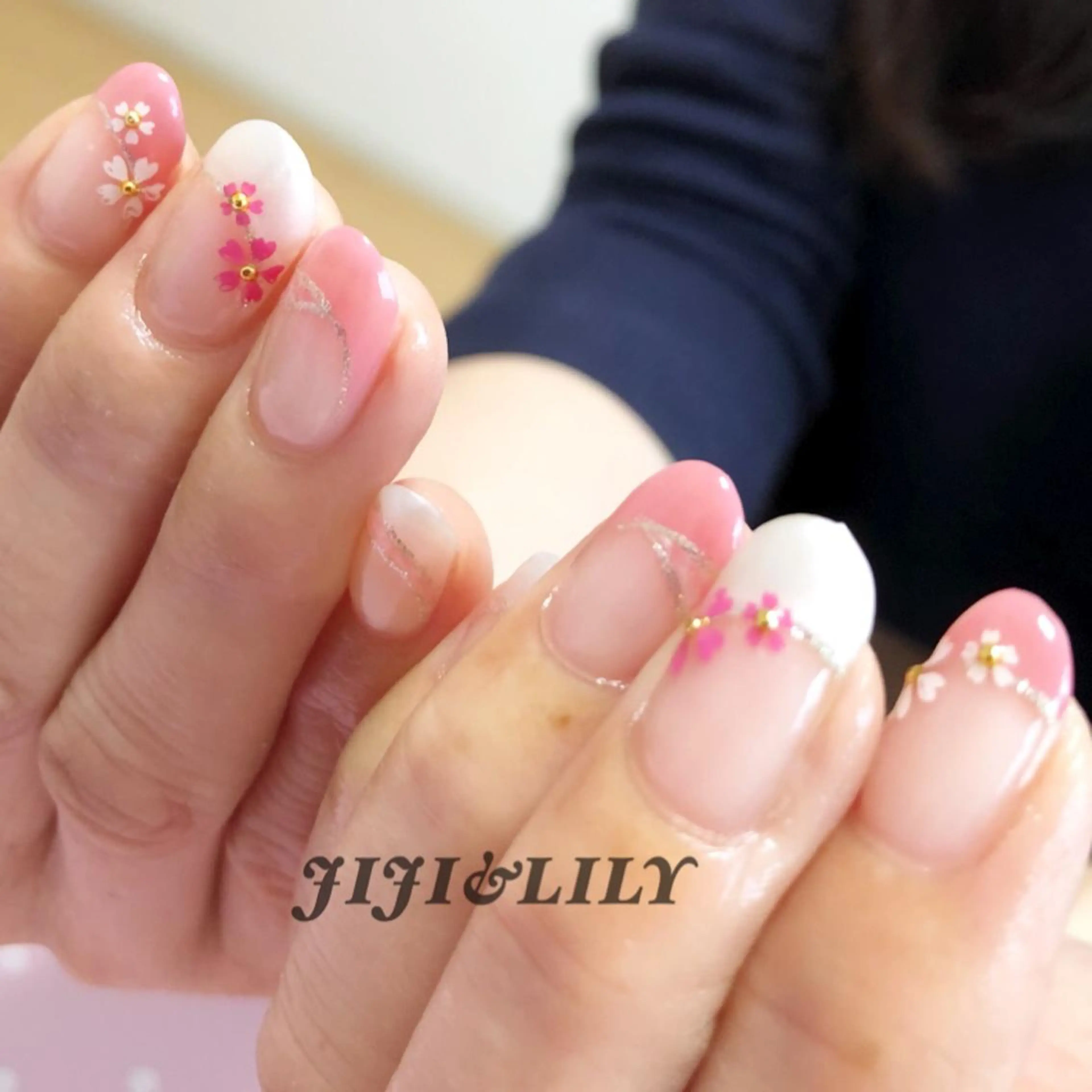 ネイル 桜ネイル 豊田 圭子のネイルデザイン