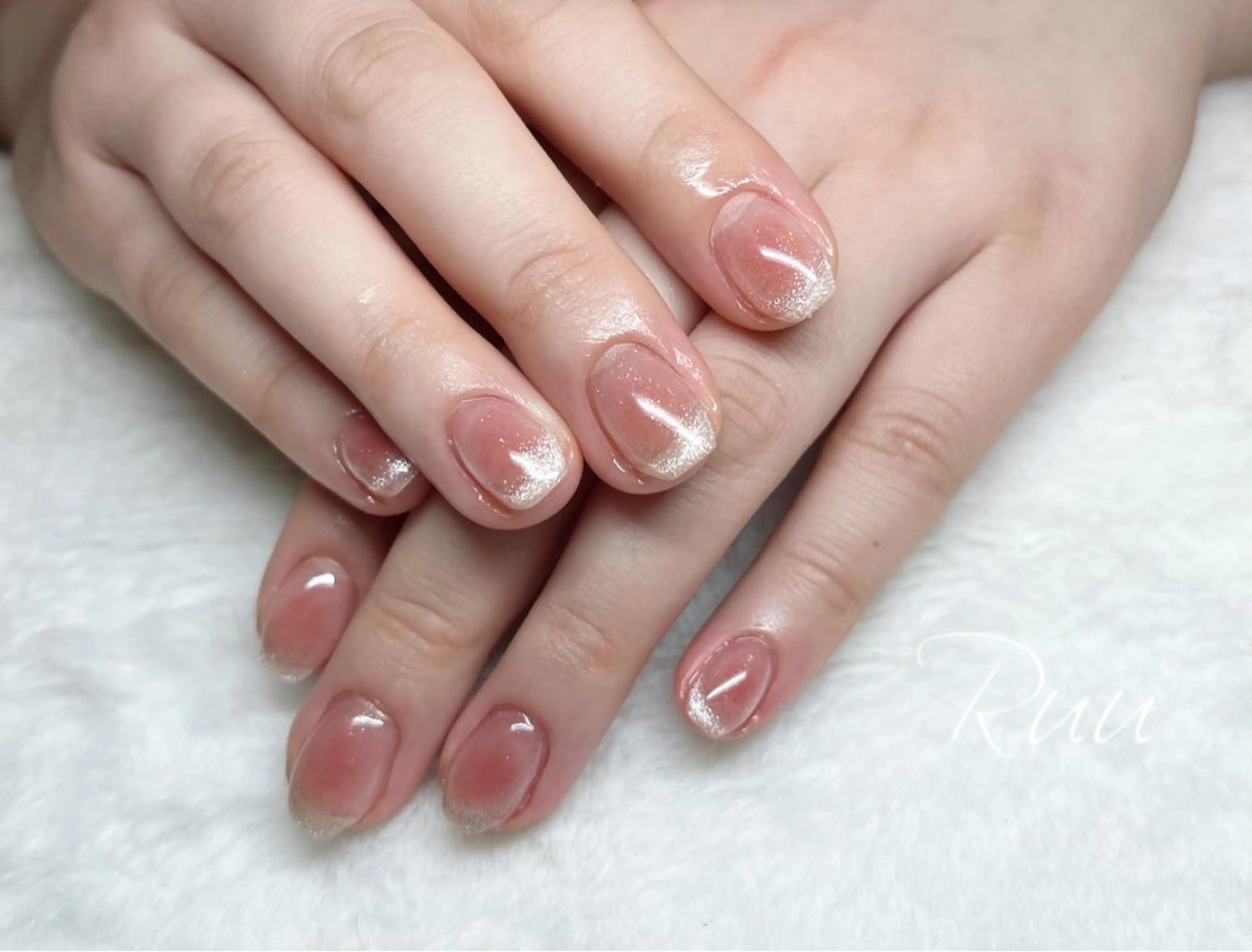 ネイル アートネイル フットネイル フレンチネイル キラキラネイル 韓国ネイル Nail salon Ruuのネイルデザイン