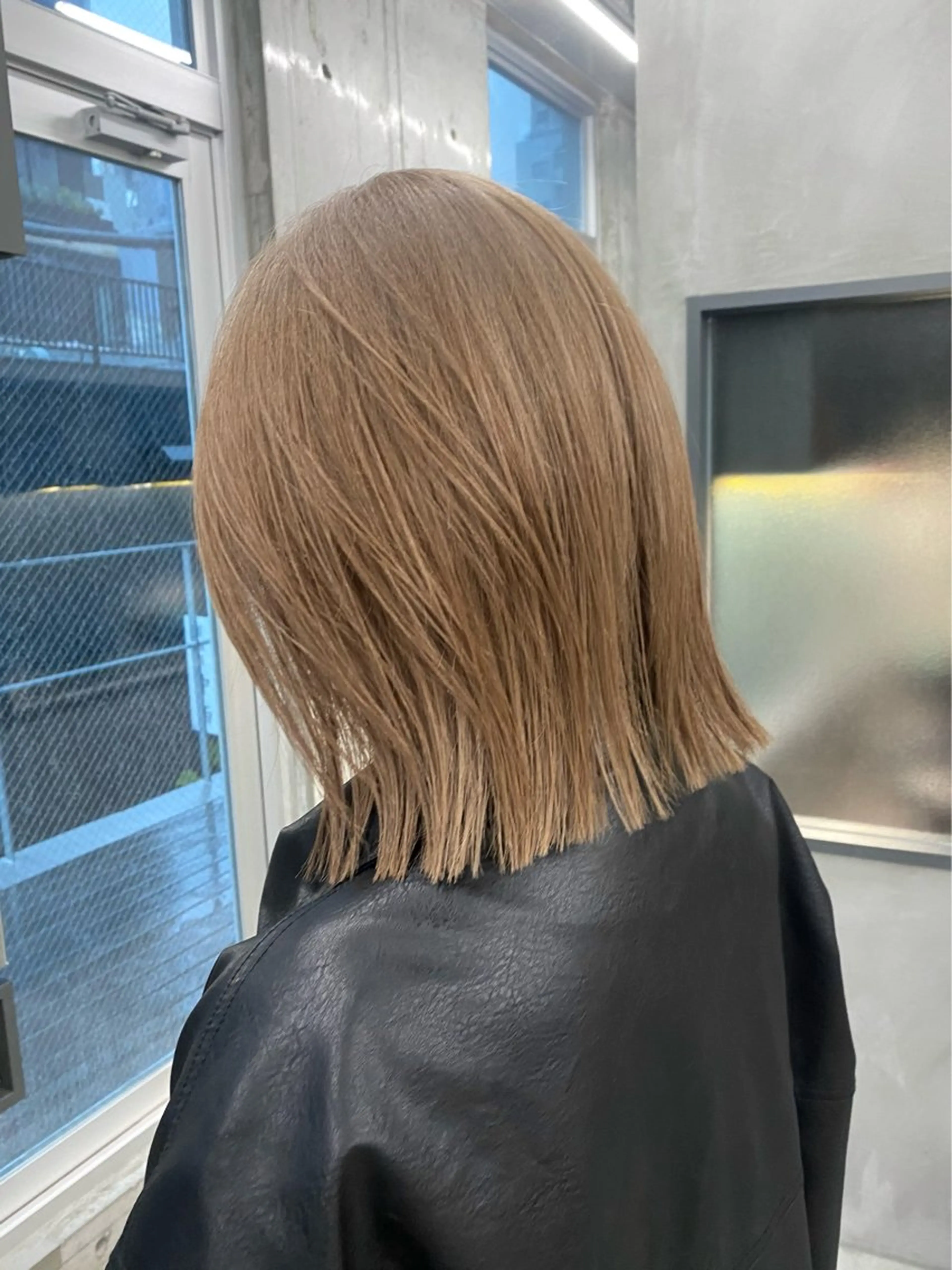 ミディアム カラー カット ヘアカラー 村田 りょうやのヘアスタイル