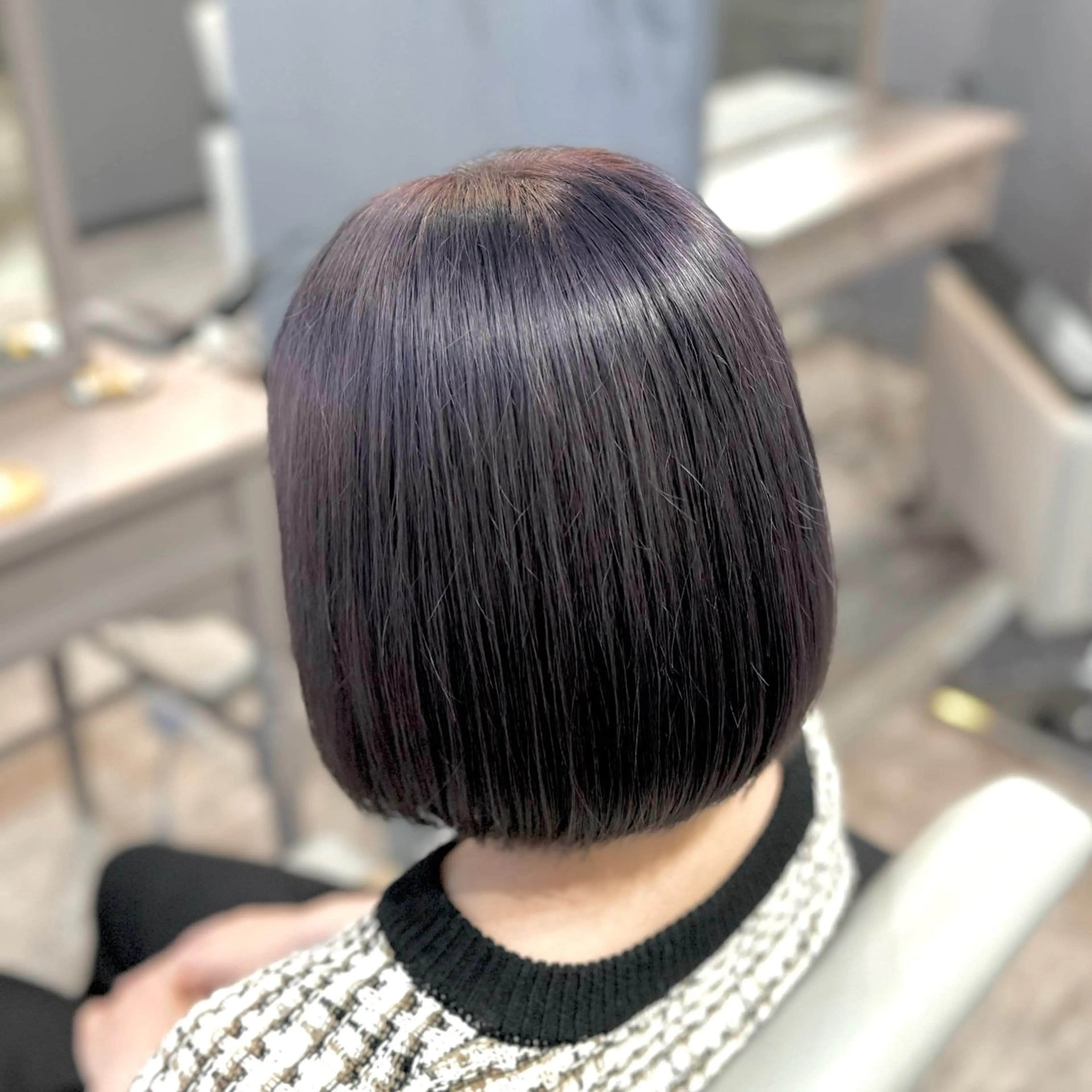 ミディアム カラー ベージュカラー ブリーチ ラベンダーカラー 吉田 聡一のヘアスタイル