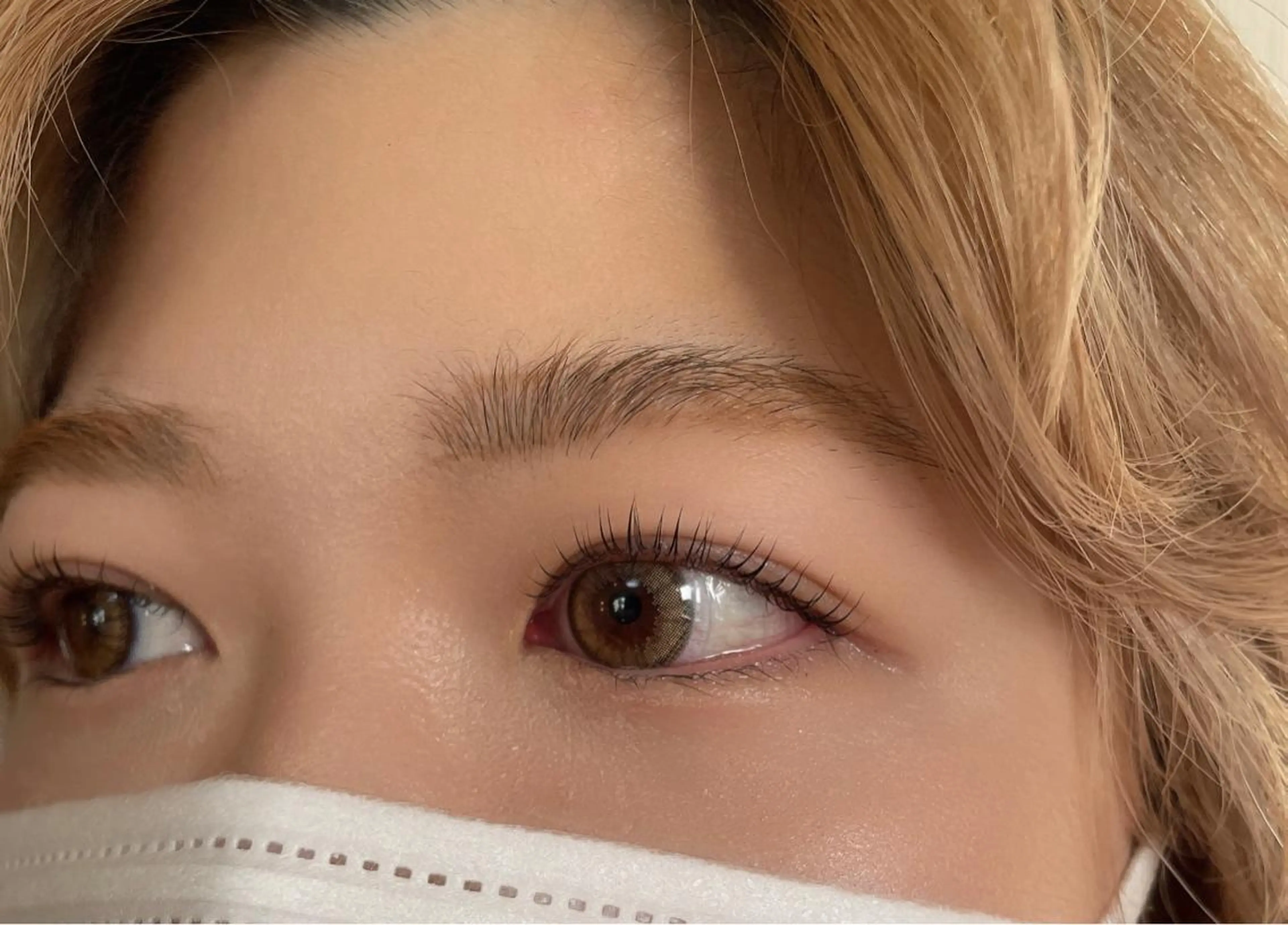 マツエク・マツパ 一重×まつ毛パーマ マツパ 井林 悠のマツエク・マツパデザイン