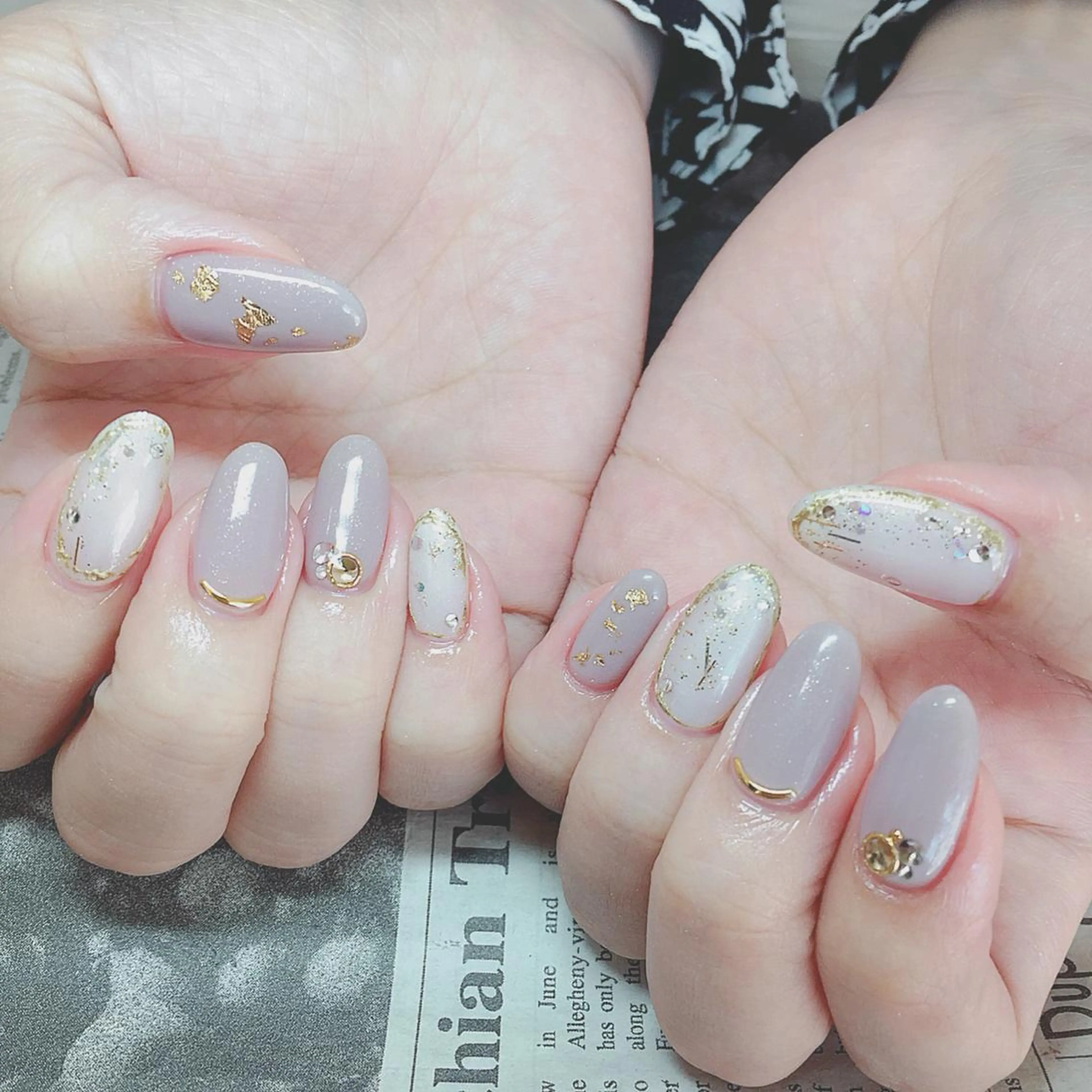 ネイル ハンドネイル ハンドケア 森山 舞のネイルデザイン