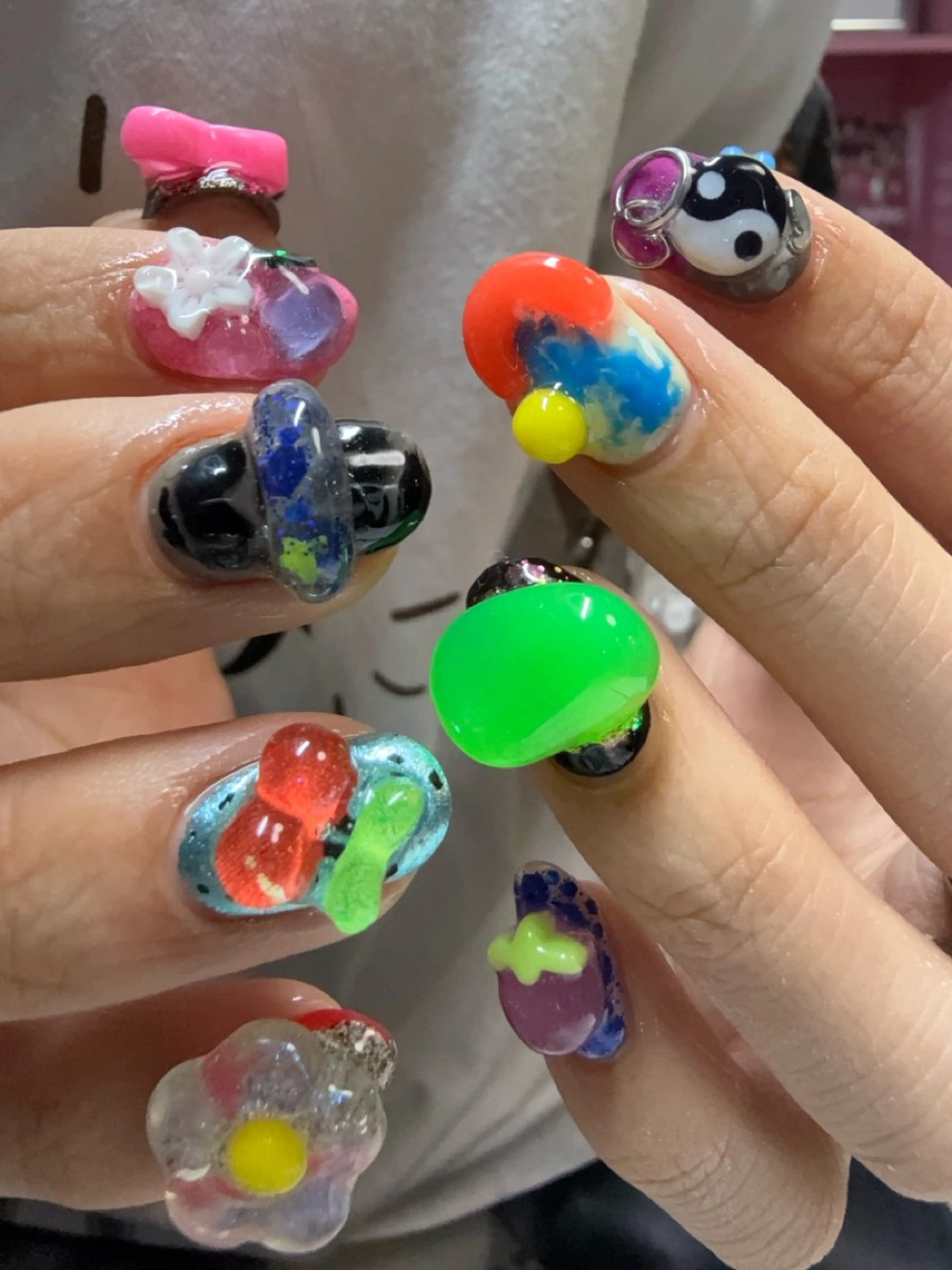 ネイル シンプルネイル ハンドネイル posa nail モエミのネイルデザイン