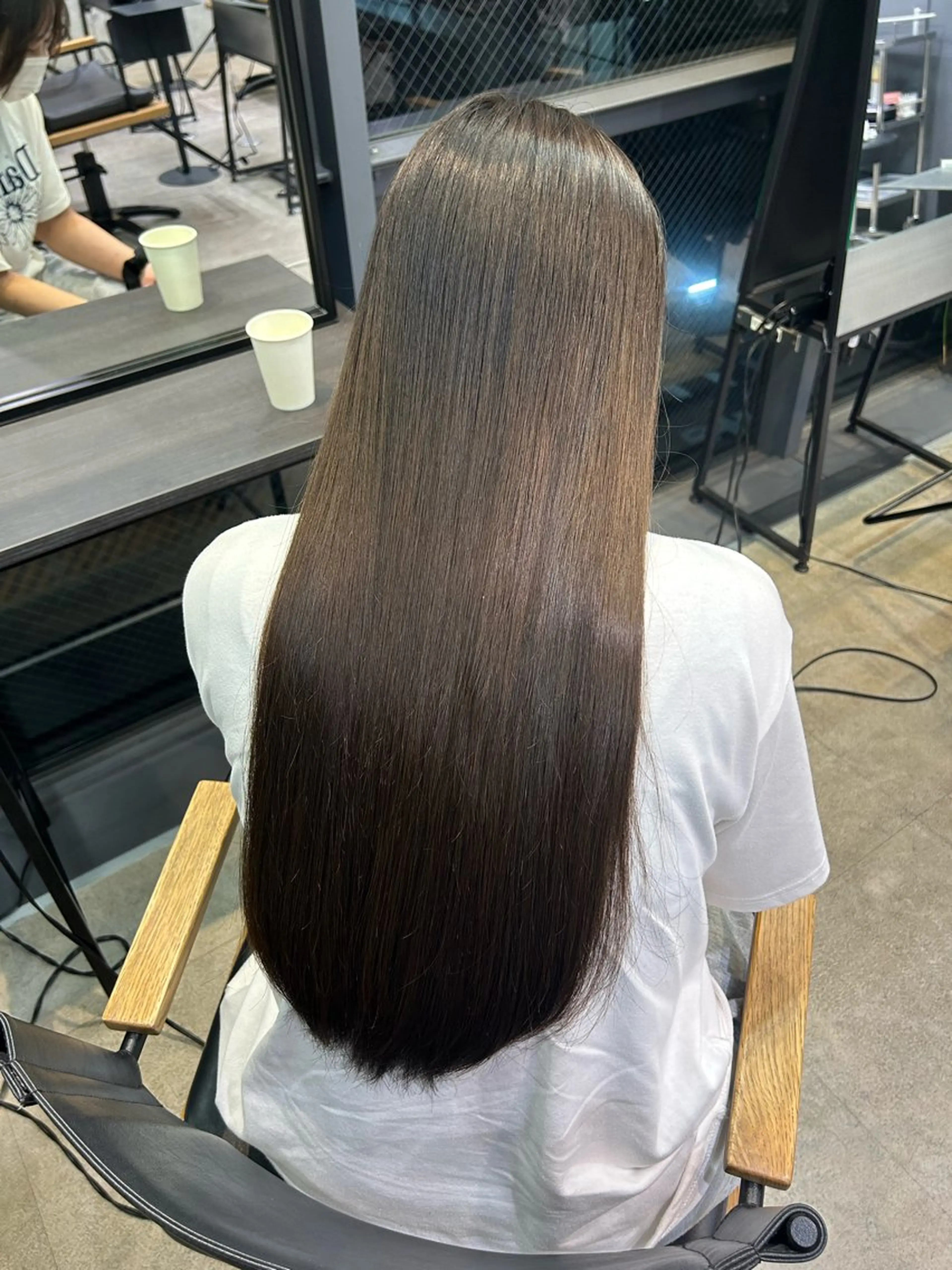 ロング カラー 髪質改善 ヘアカラー 縮毛矯正 トリートメント レイヤー/ブロンド 透明感カラー/ヒロトのヘアスタイル